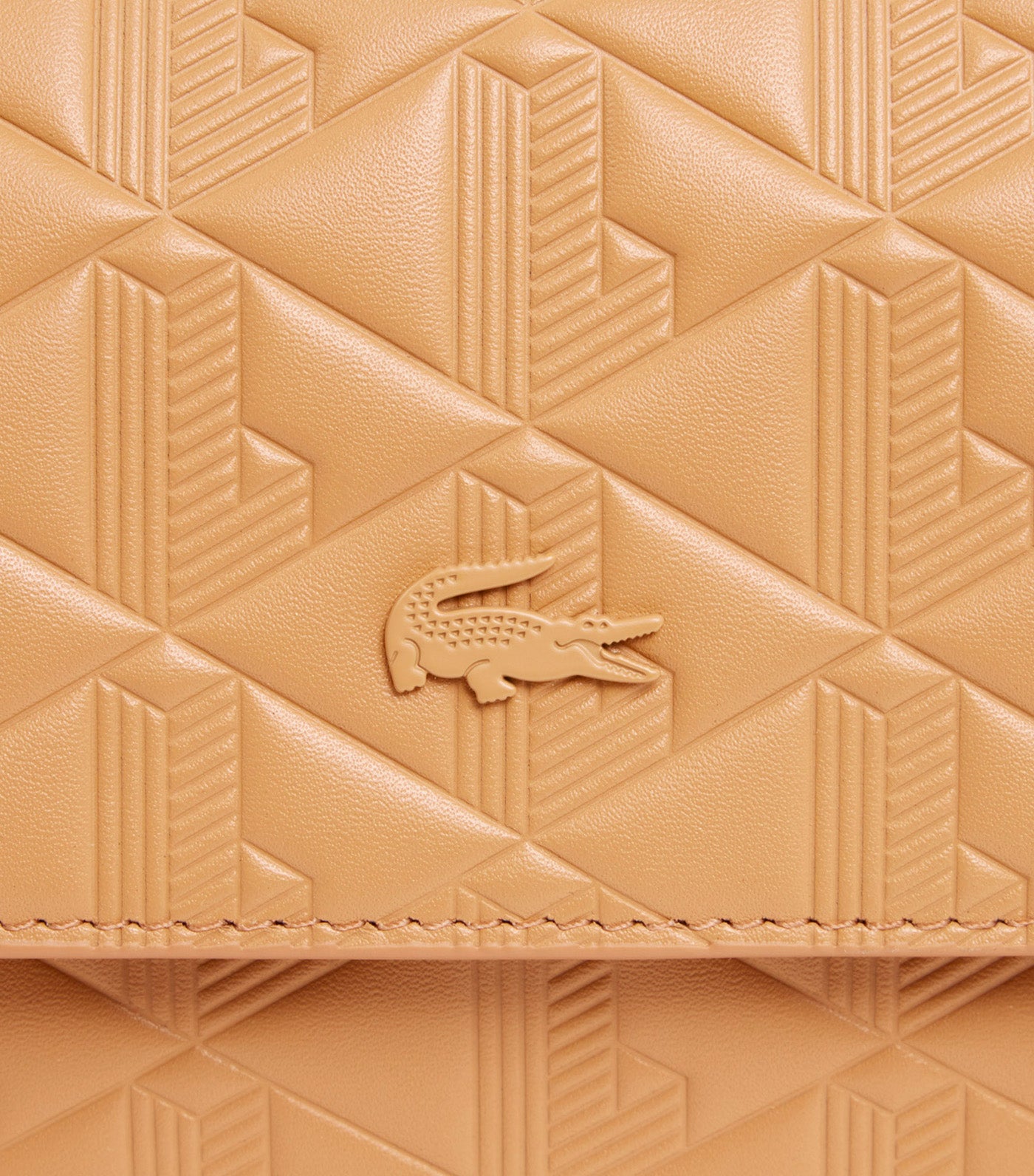 Maheki Embossed Leather Shoulder Bag
