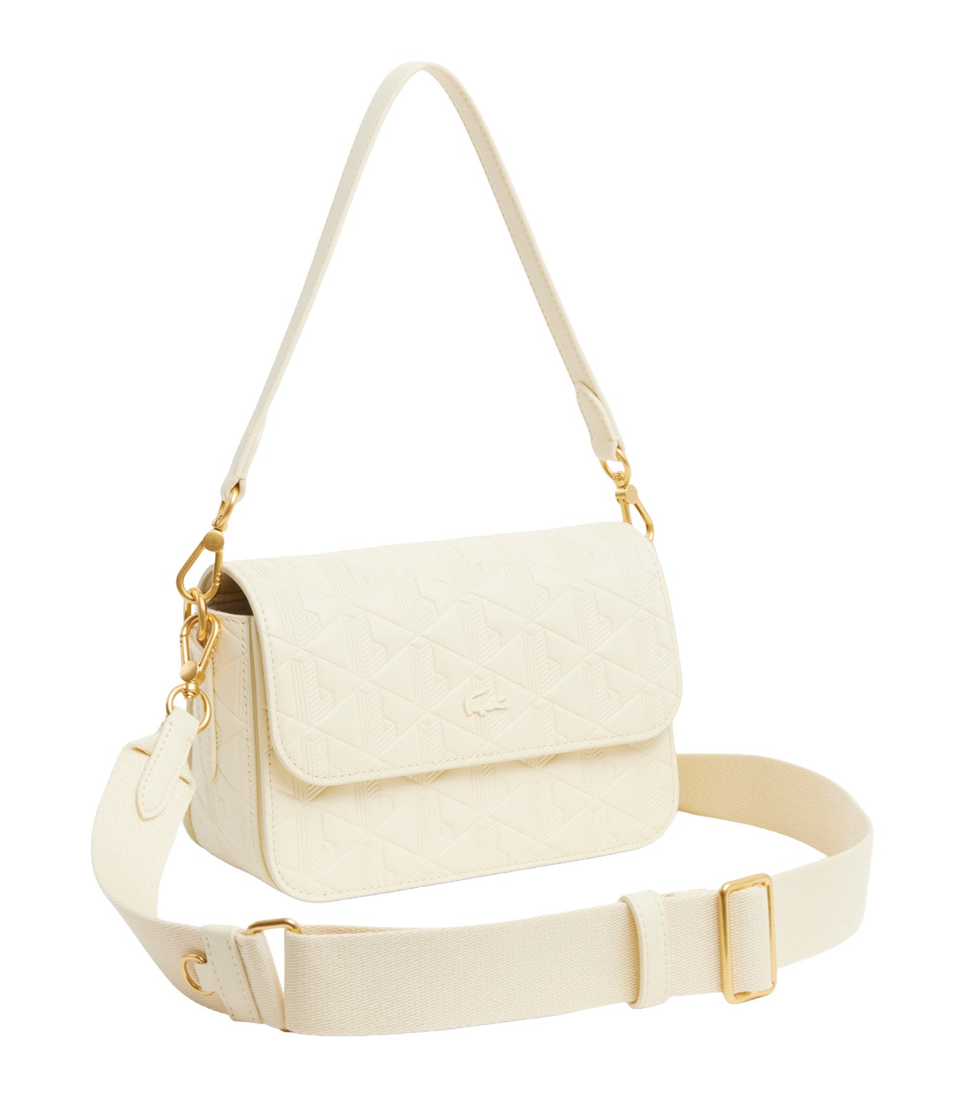 Maheki Embossed Leather Shoulder Bag