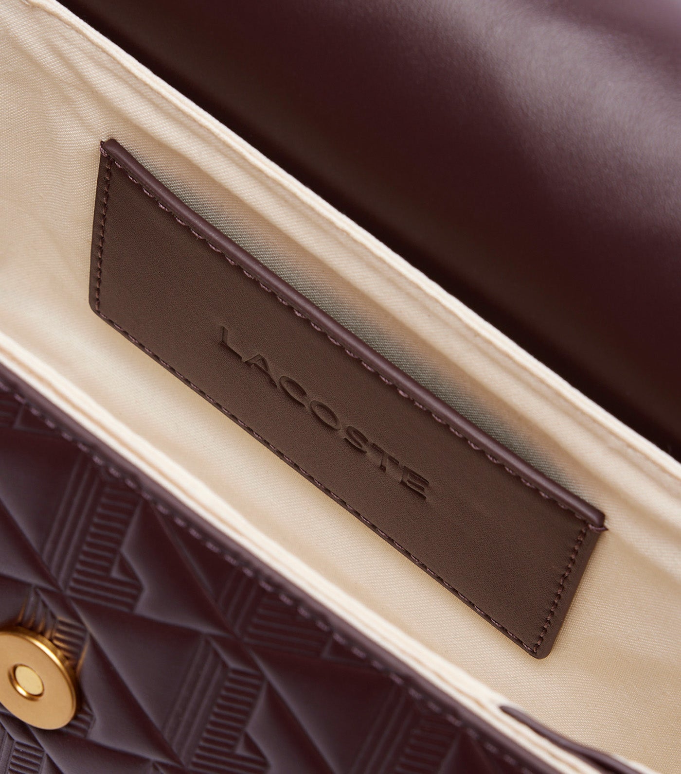 Maheki Embossed Leather Shoulder Bag