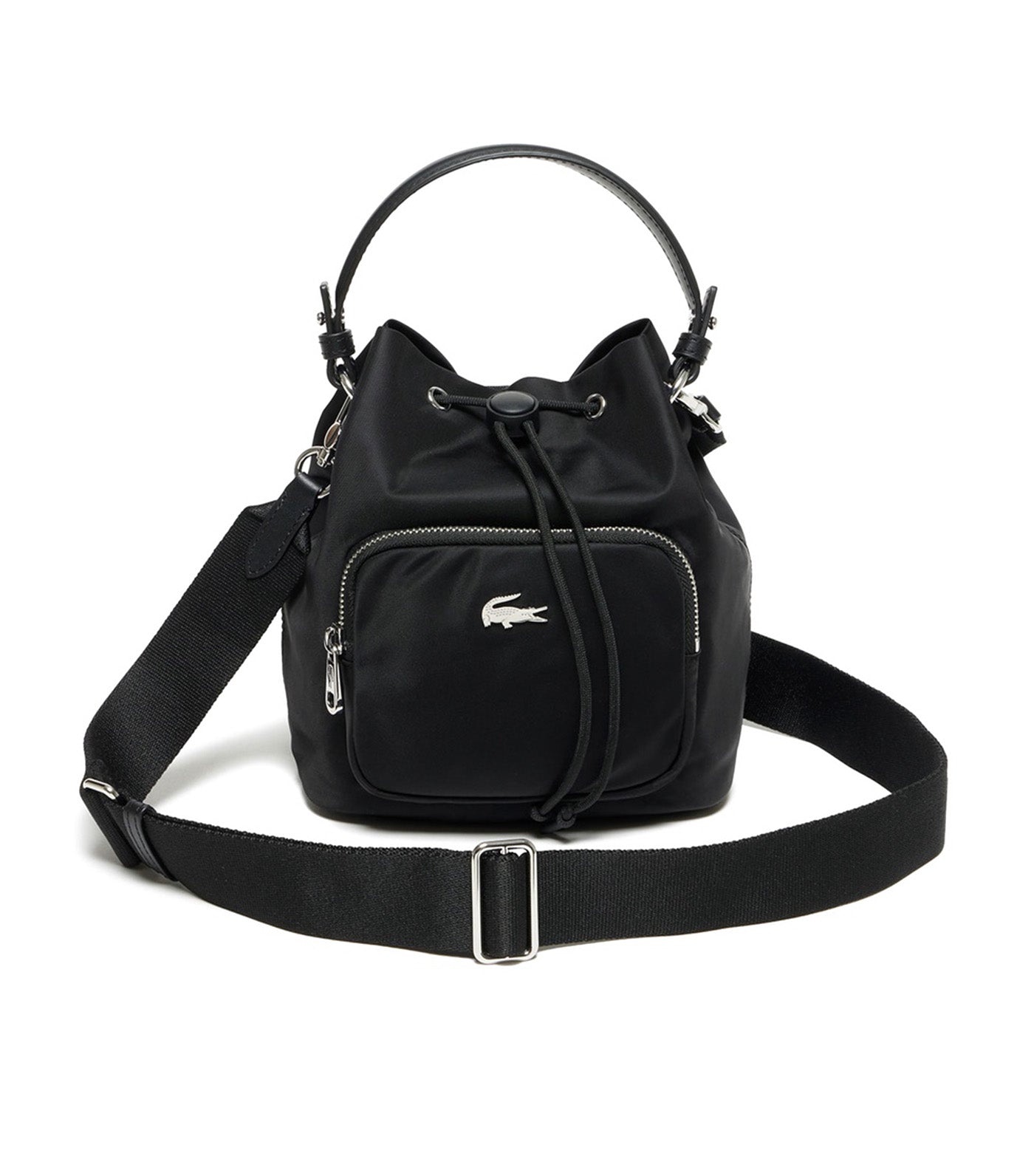 Izzie Shoulder Bucket Bag Noir