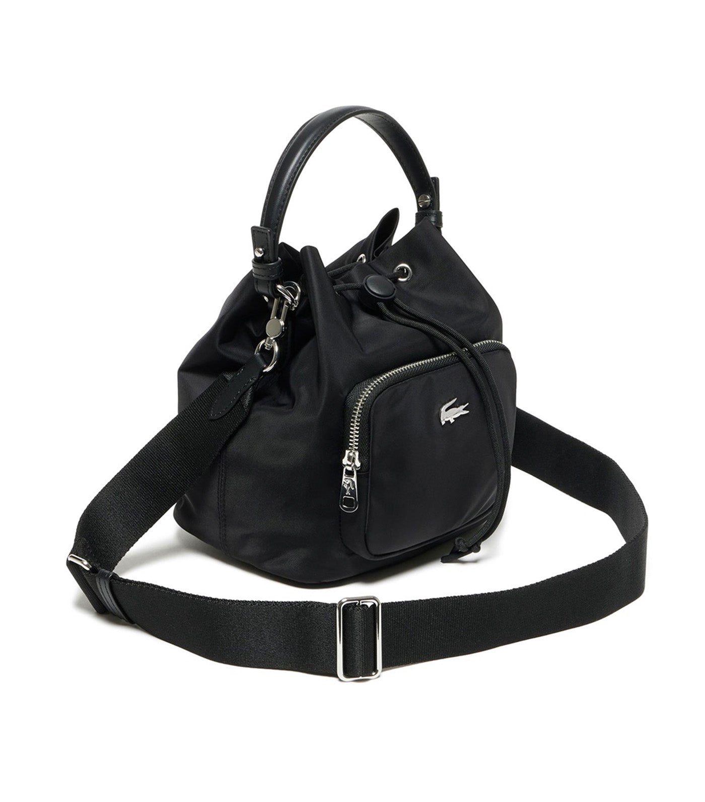 Izzie Shoulder Bucket Bag Noir