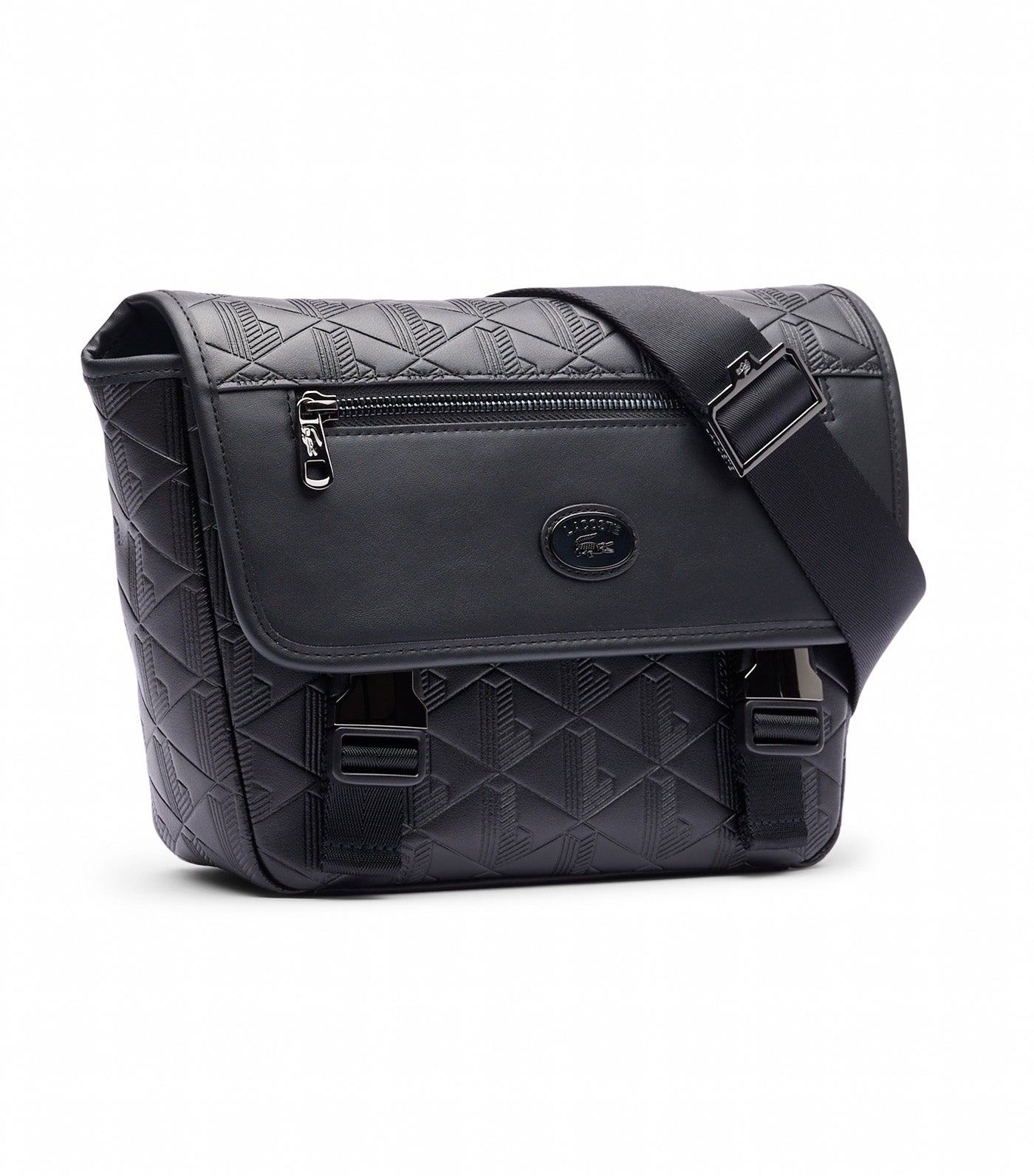 Lacoste Small Nomogramme Messenger Bag Noir | Rustan's