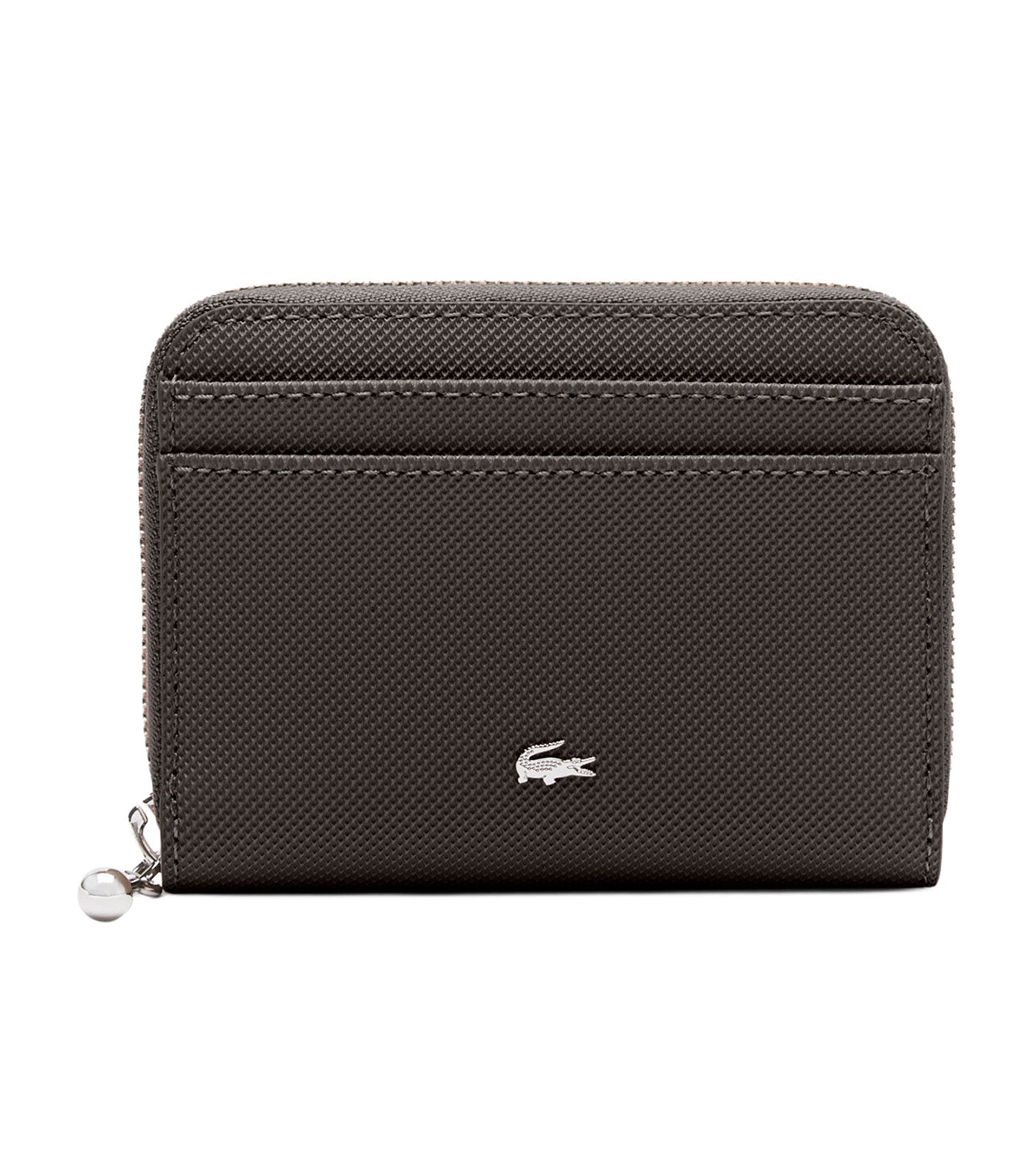 Daily City Small Zipped Billfold Dark Brown