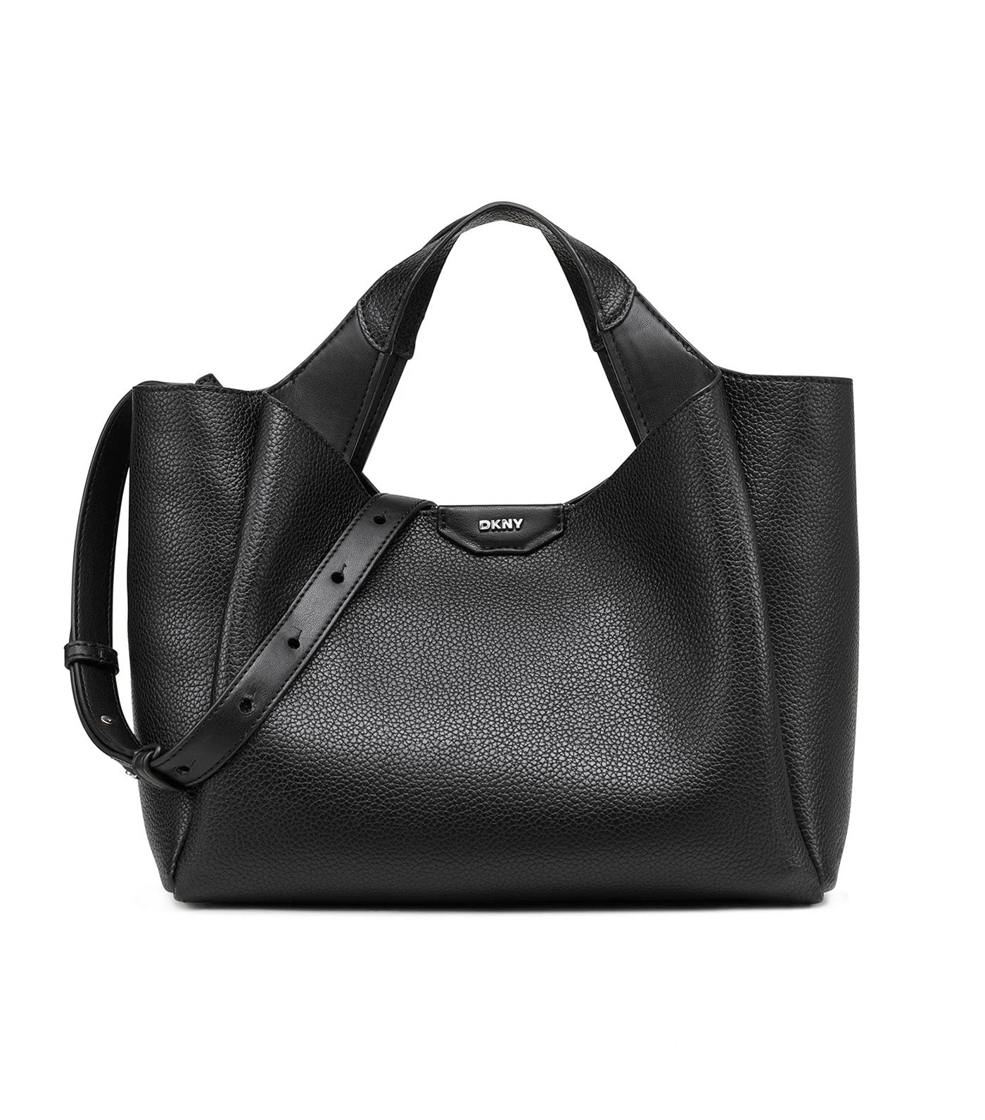 DKNY Willa Satchel Black/Silver