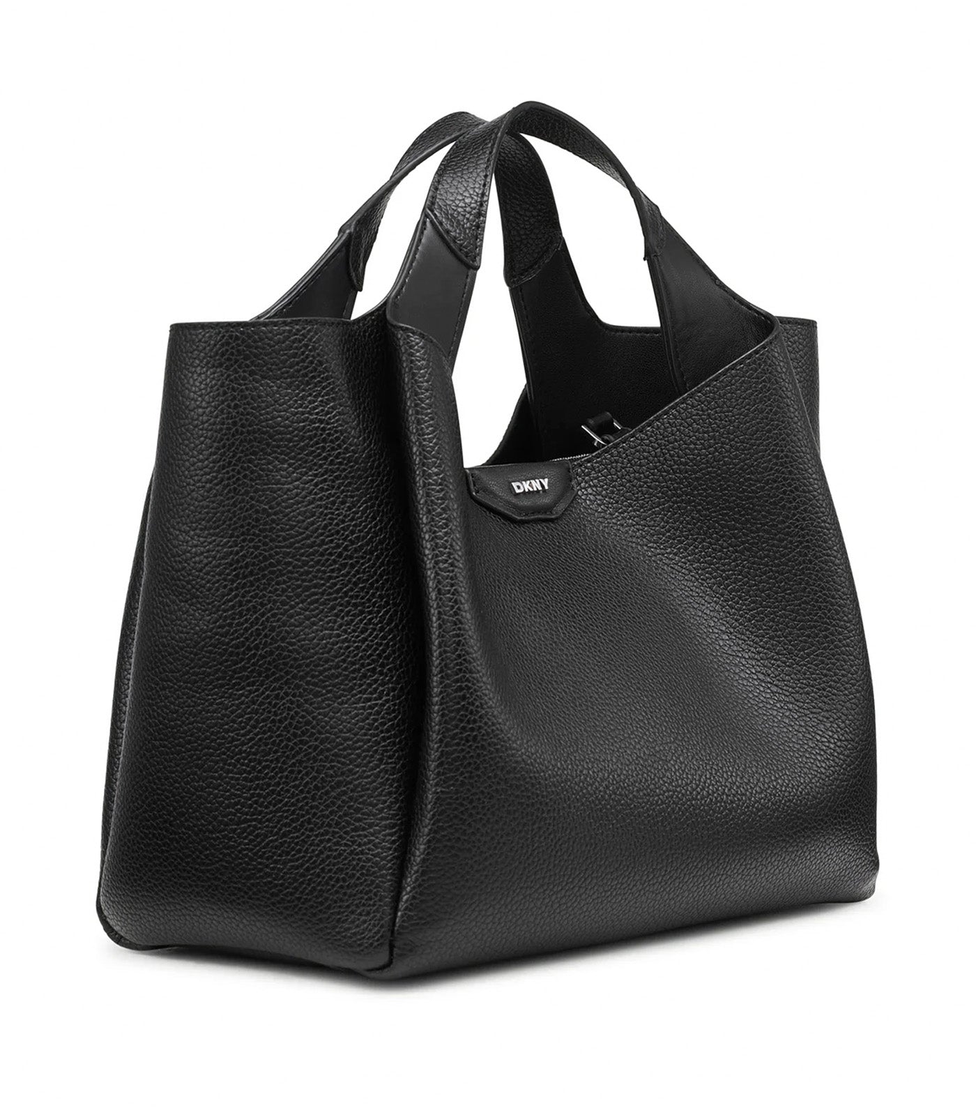 DKNY Willa Satchel Black/Silver