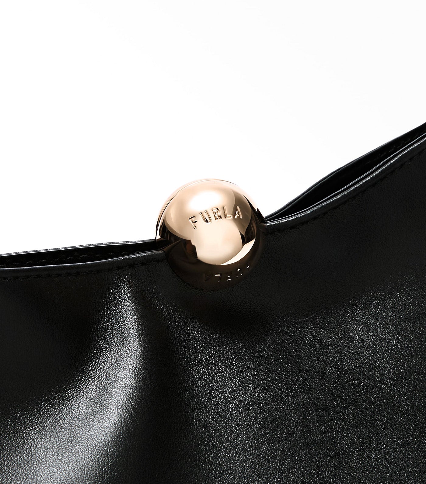 Sfera Soft M Shoulder Bag Nero