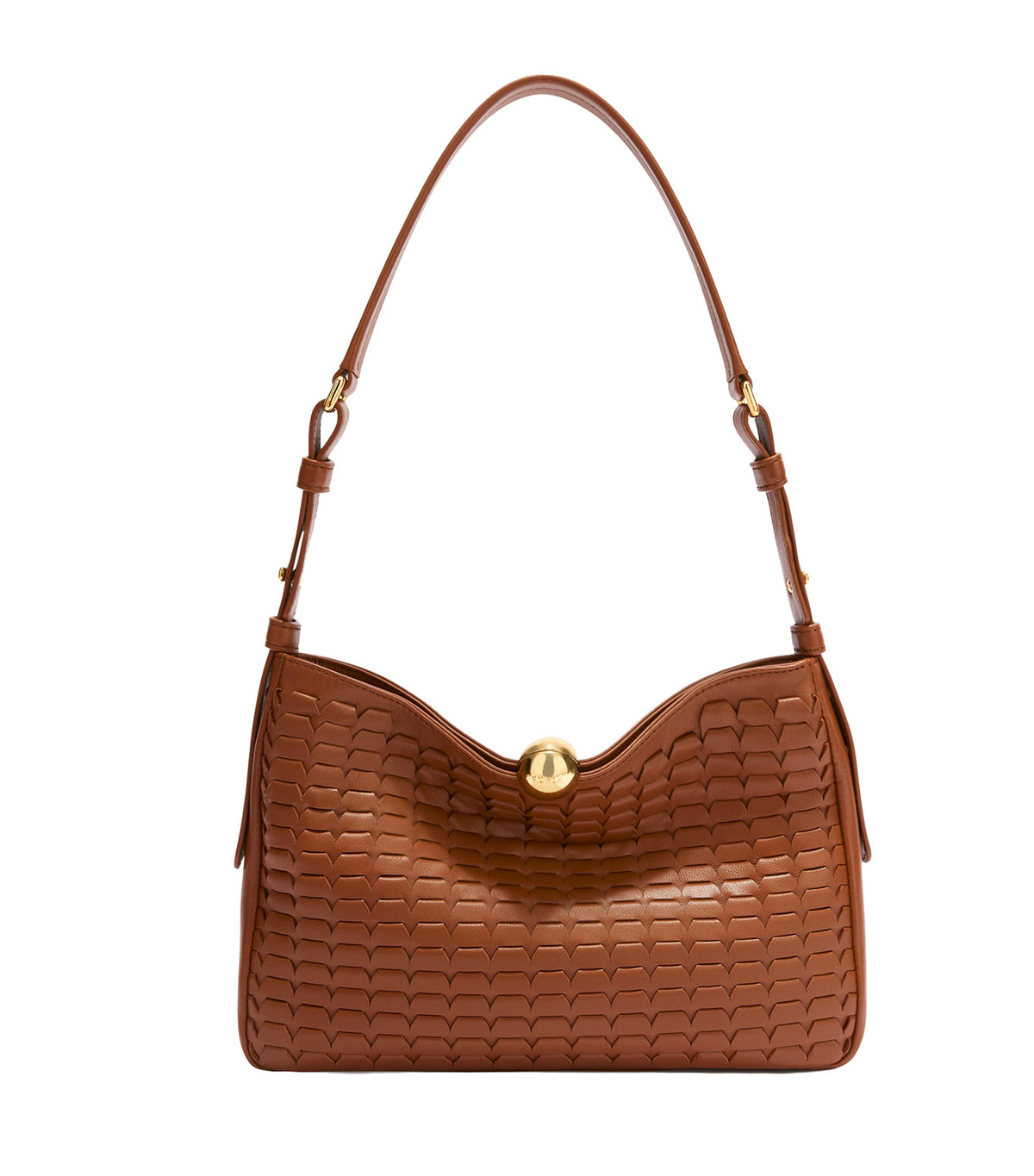 Sfera Soft M Shoulder Bag Cognac H