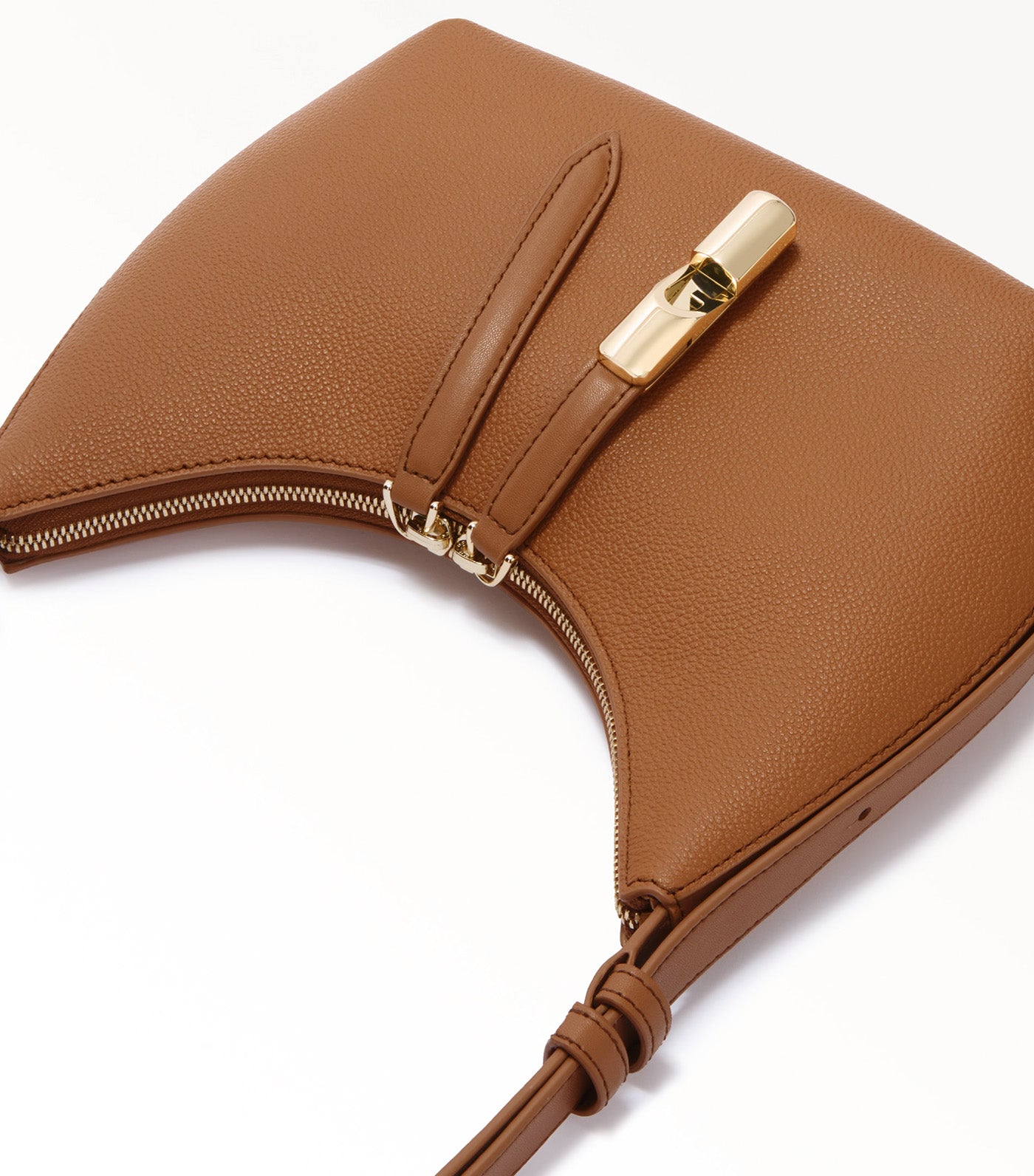 Goccia S Shoulder Bag Brandy