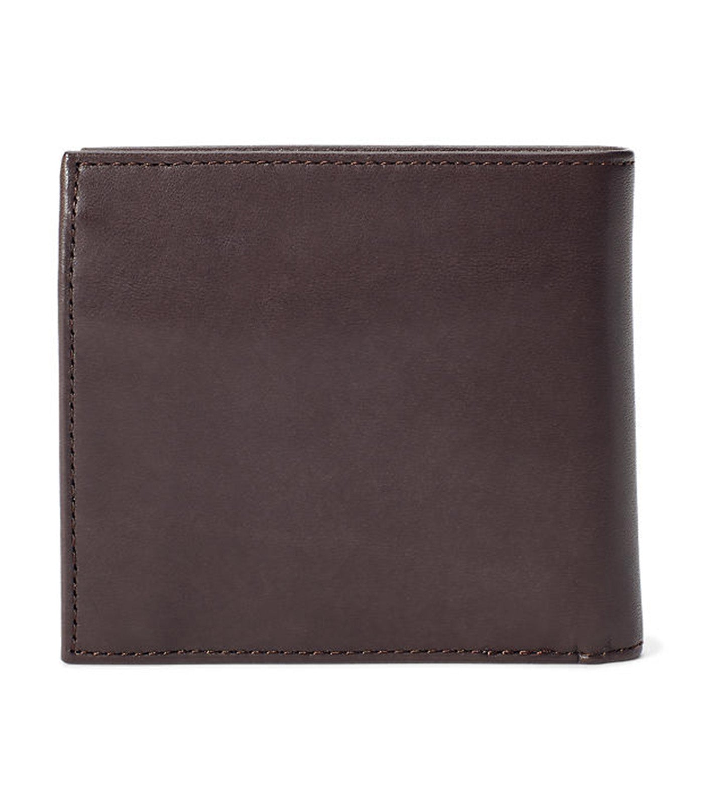 Men's Leather Billfold Wallet Brown