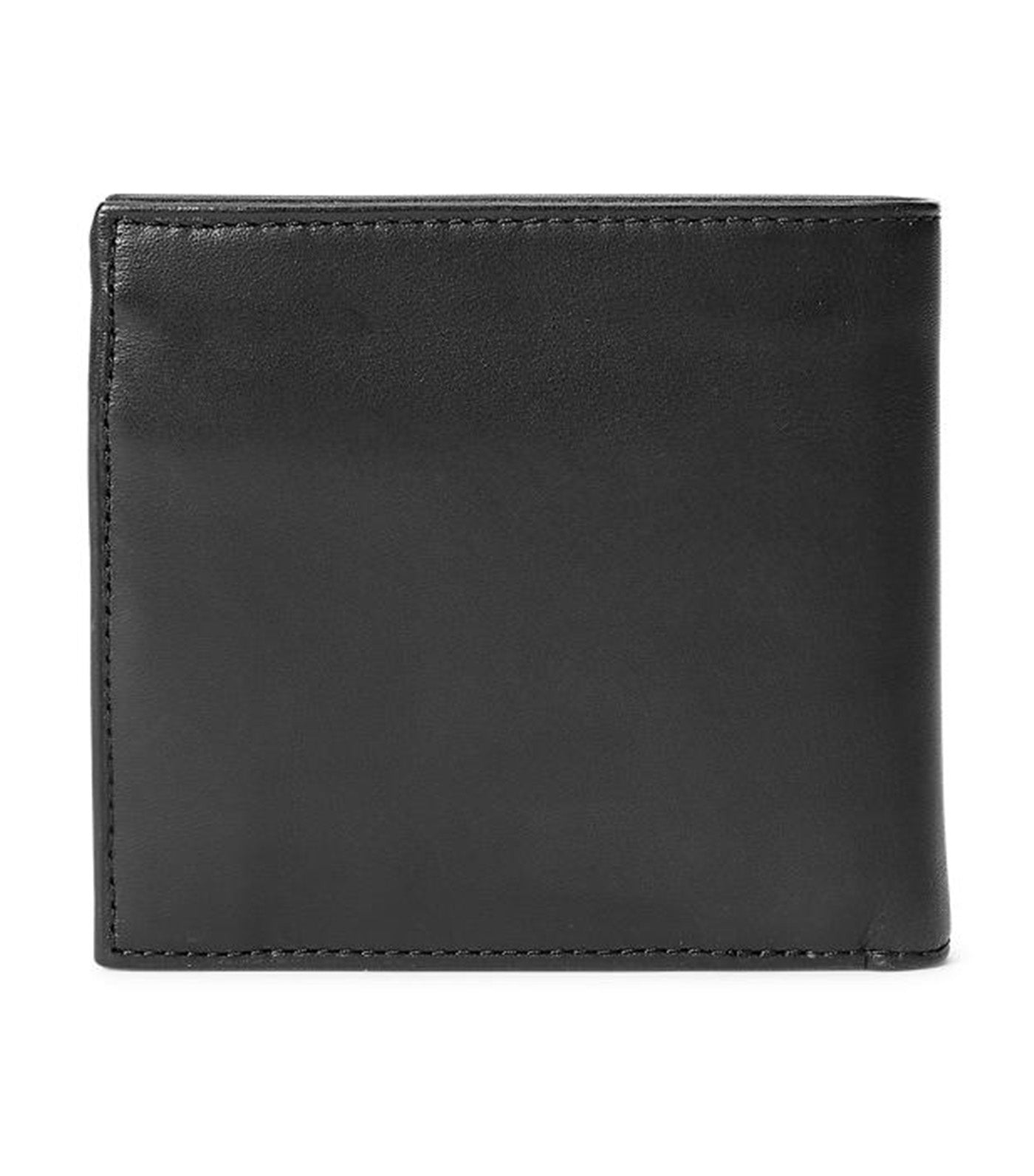 Men's Leather Billfold Wallet Black