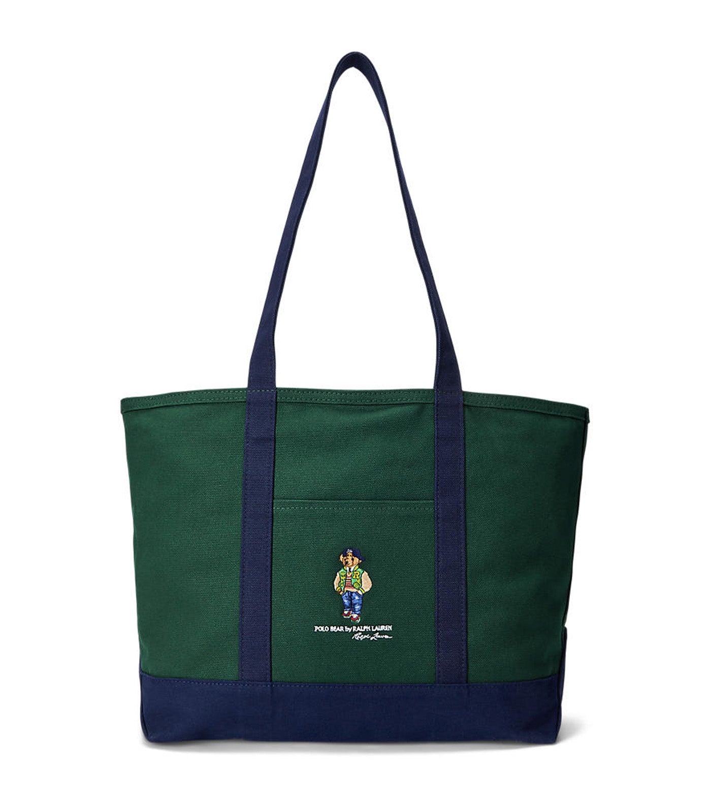 Men's Polo Bear Canvas Tote