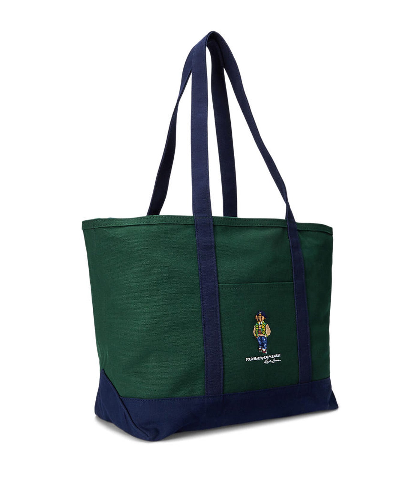 Men's Polo Bear Canvas Tote