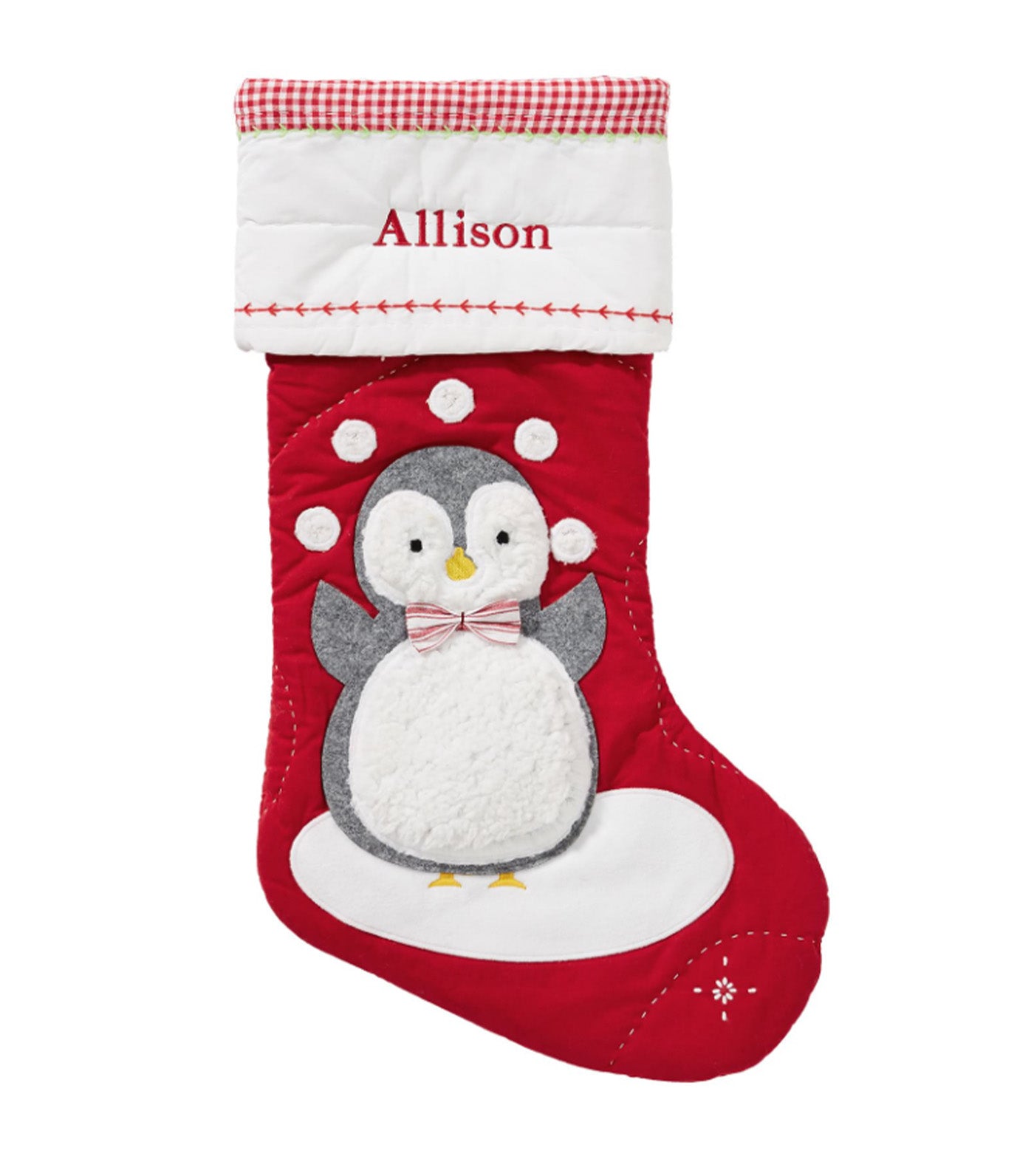 Quilted Christmas Stocking Collection