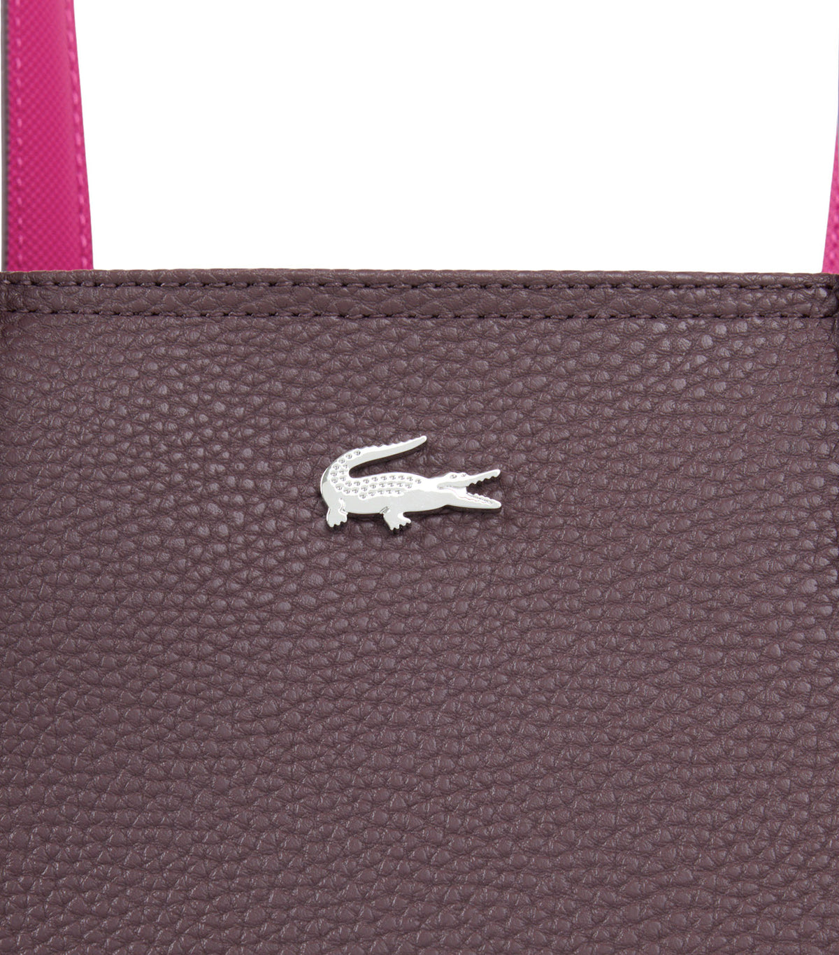 Anna Zipped Shopping Bag Oxalis Rubine