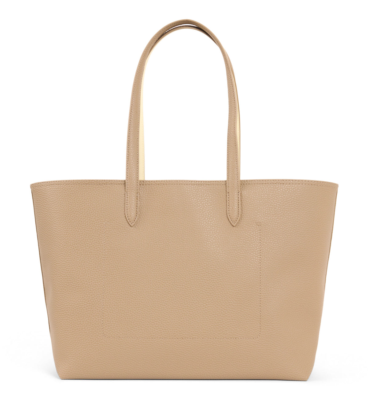 Anna Zipped Shopping Bag Cookie Poussin