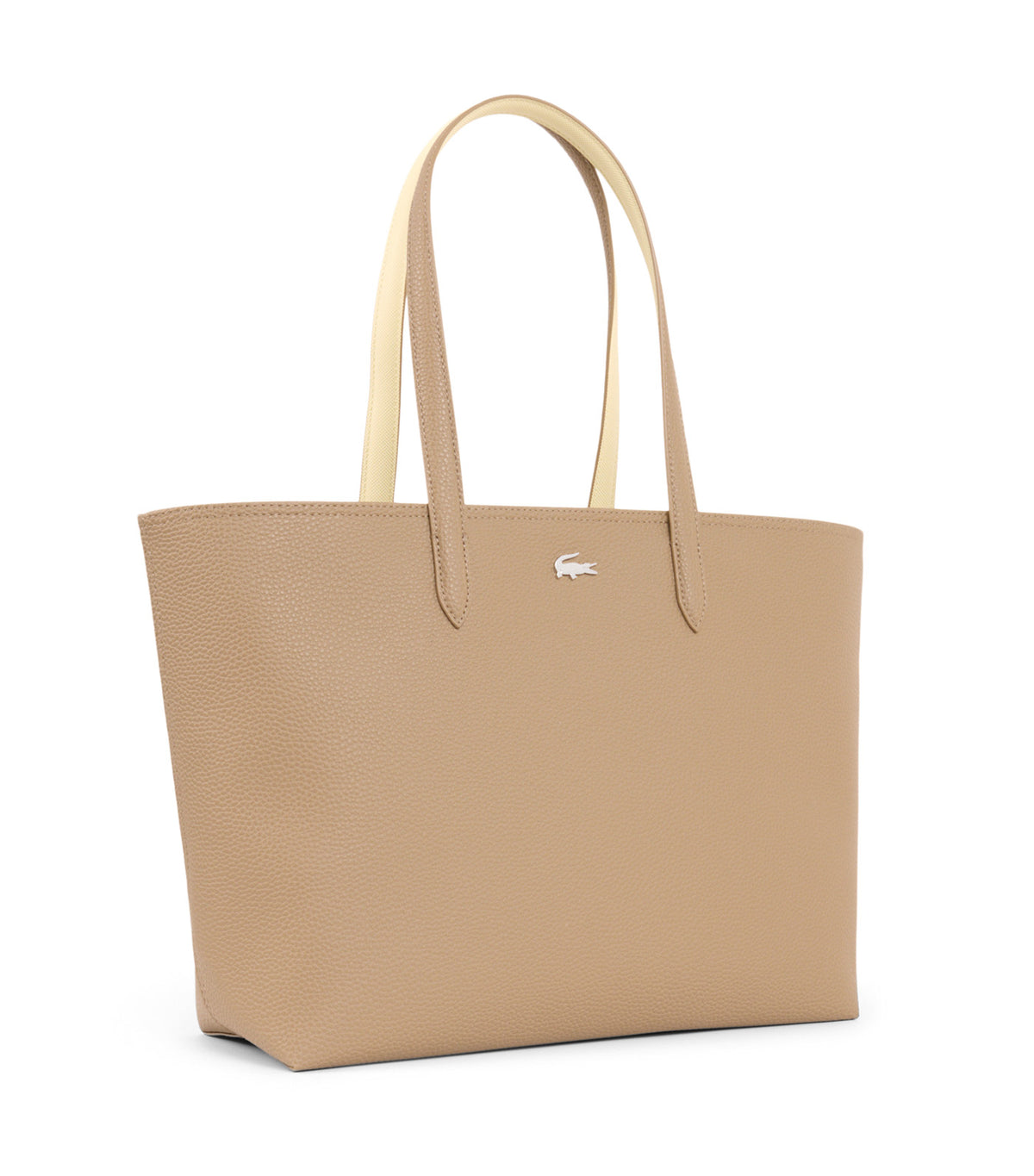 Anna Zipped Shopping Bag Cookie Poussin