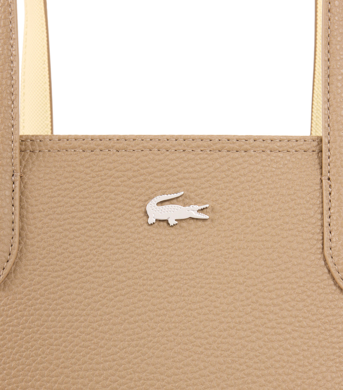 Anna Zipped Shopping Bag Cookie Poussin
