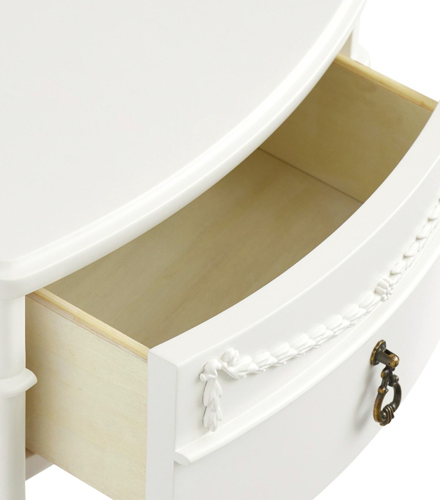 Adeline Nightstand 18in Simply White
