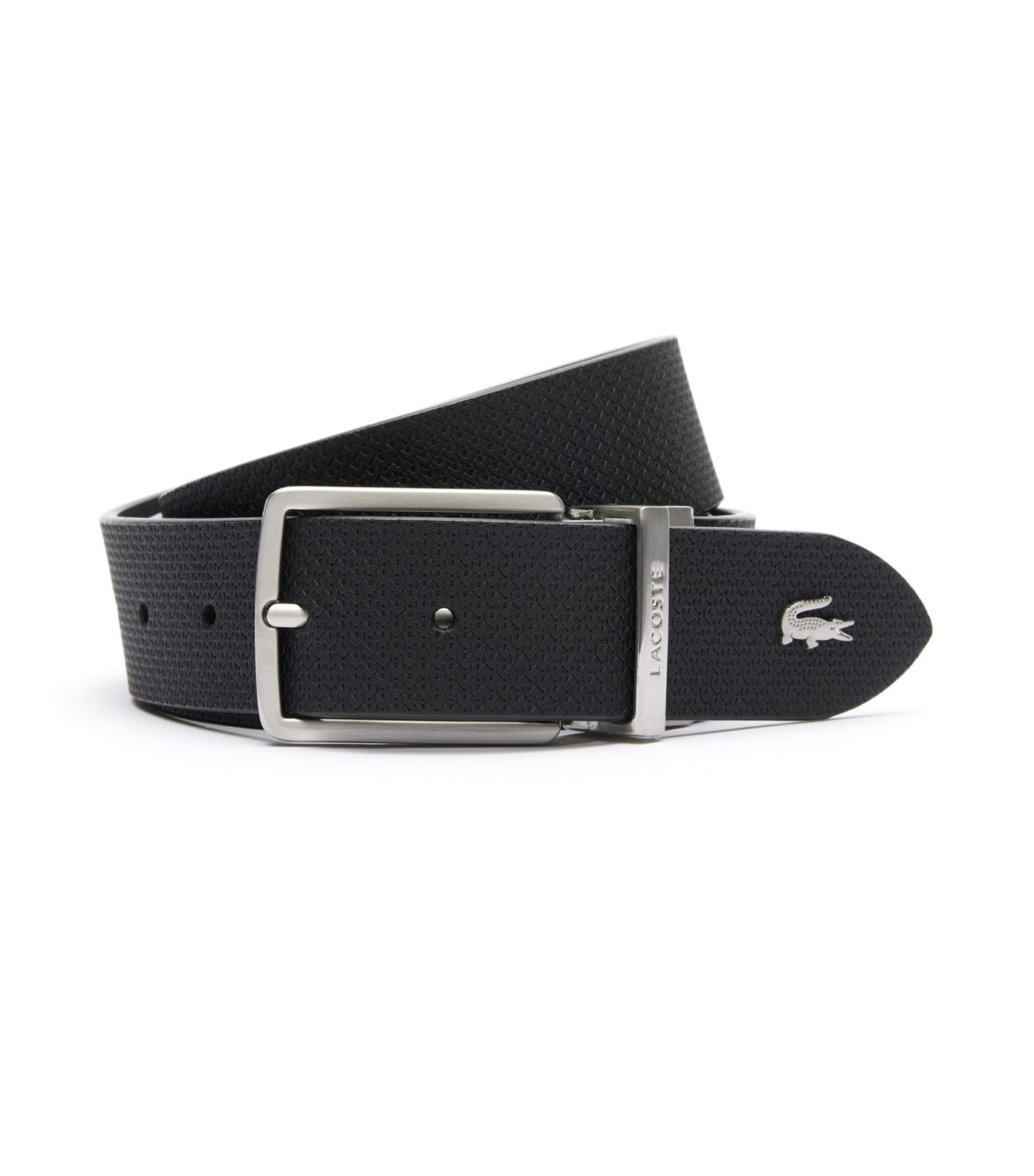 Chantaco Reversible Leather Belt Noir