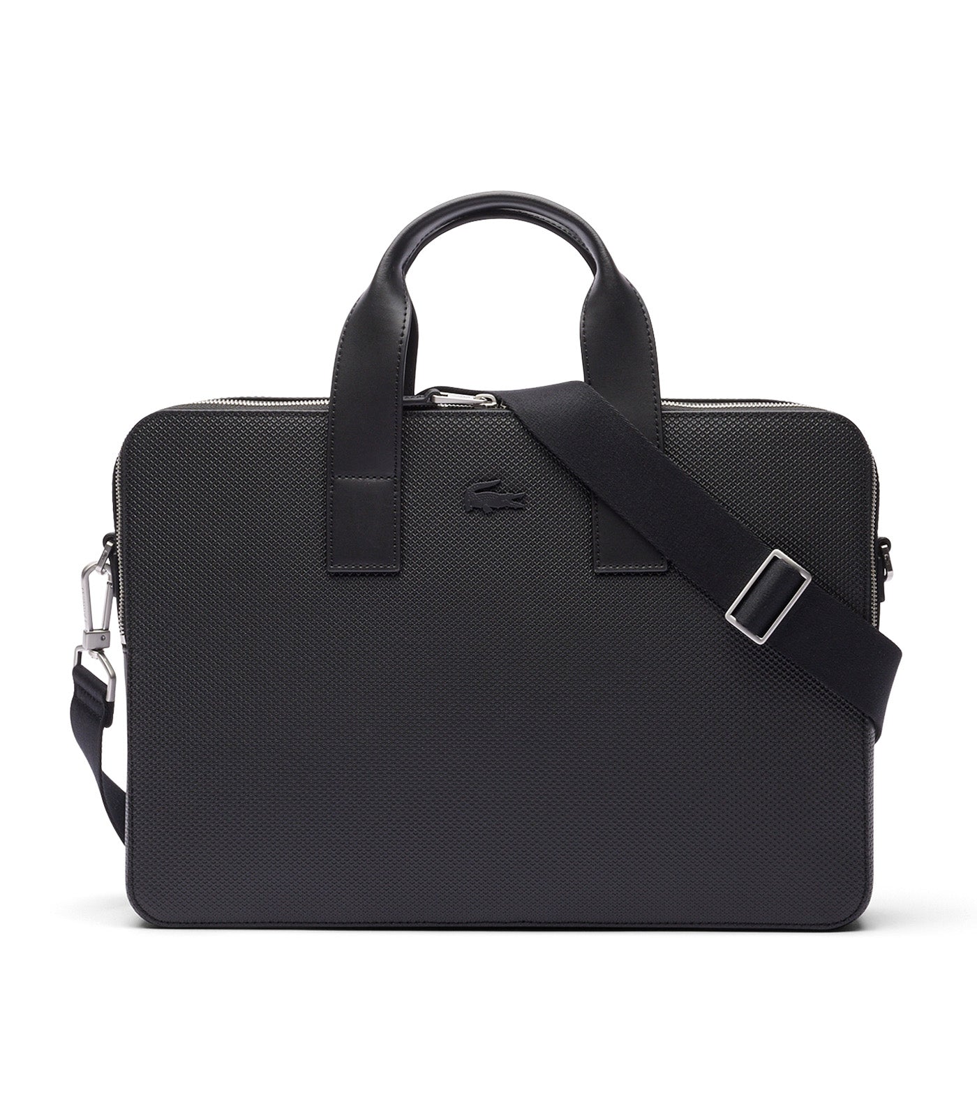Chantaco Leather Laptop Bag Noir