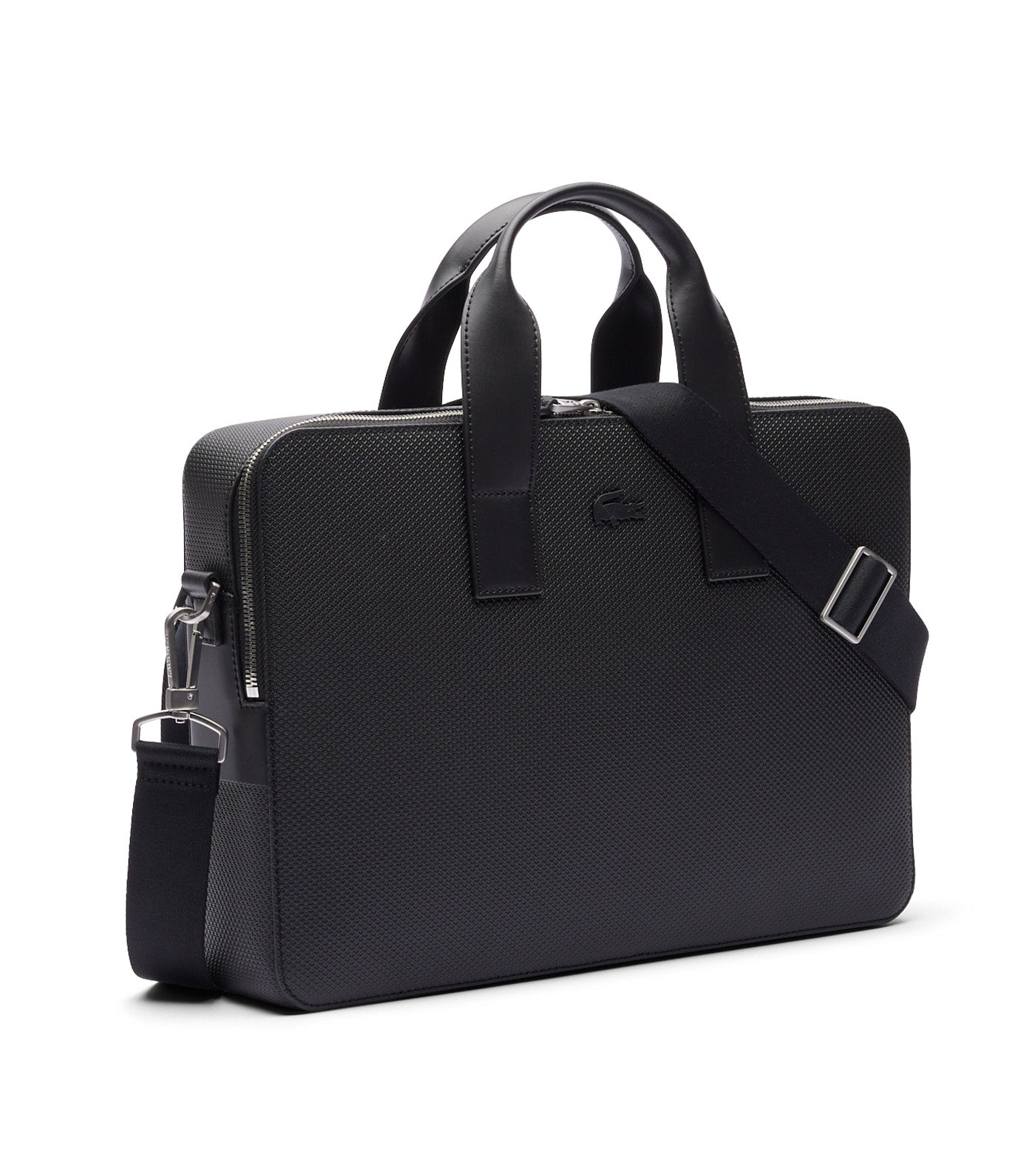 Chantaco Leather Laptop Bag Noir