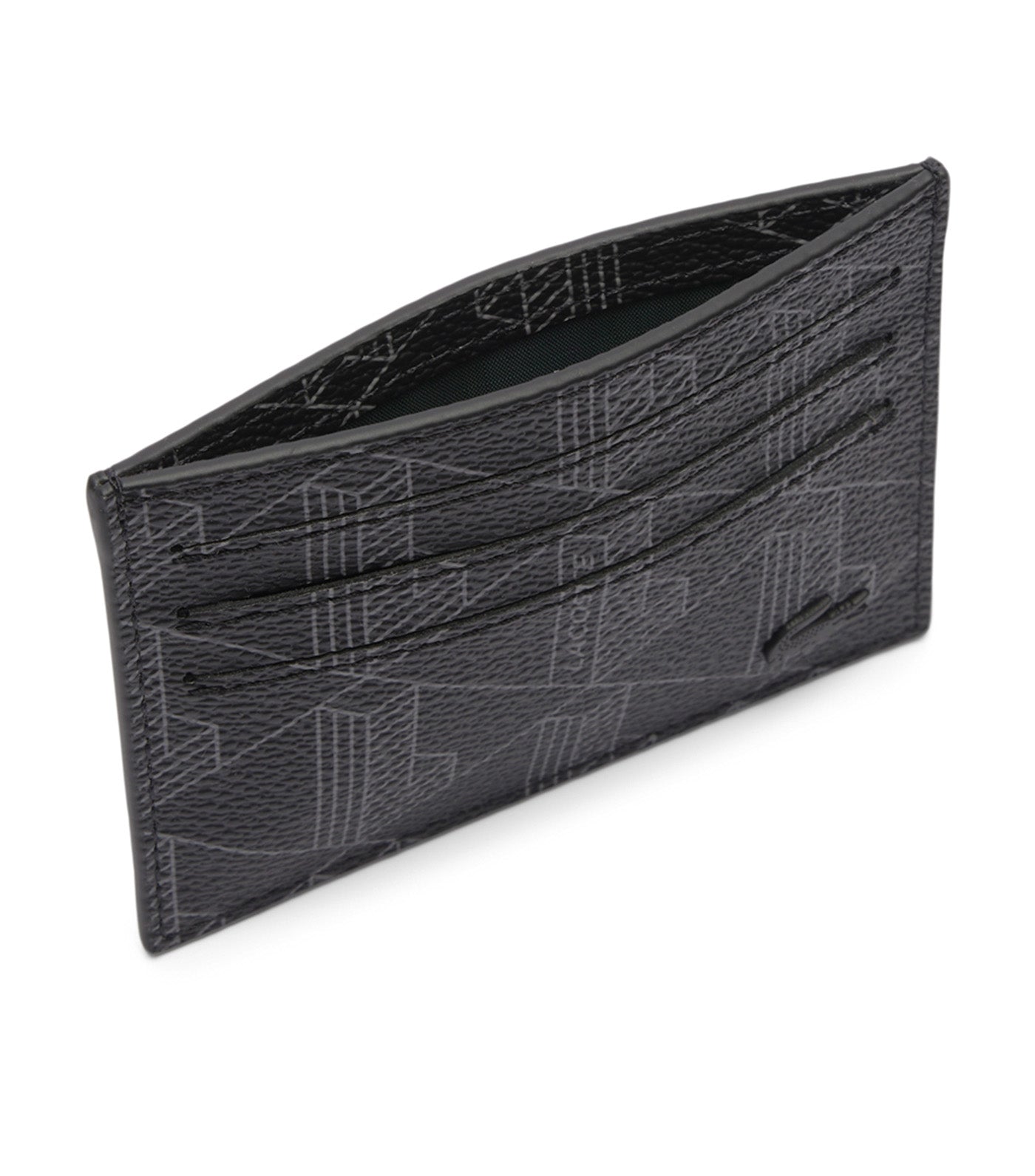 The Blend Card Holder Monogram Noir Gris