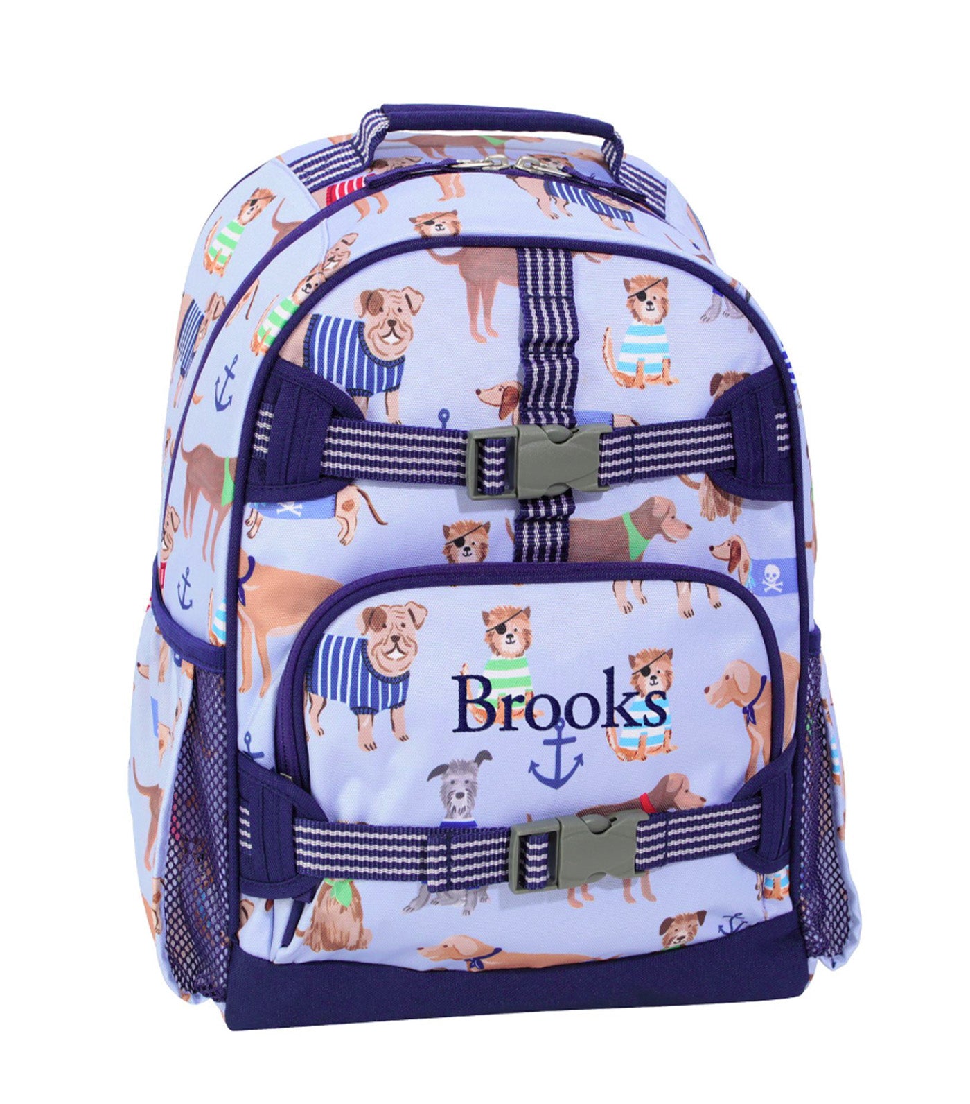 Pottery Barn Kids Mackenzie Salty Dog Large Backpack Multi