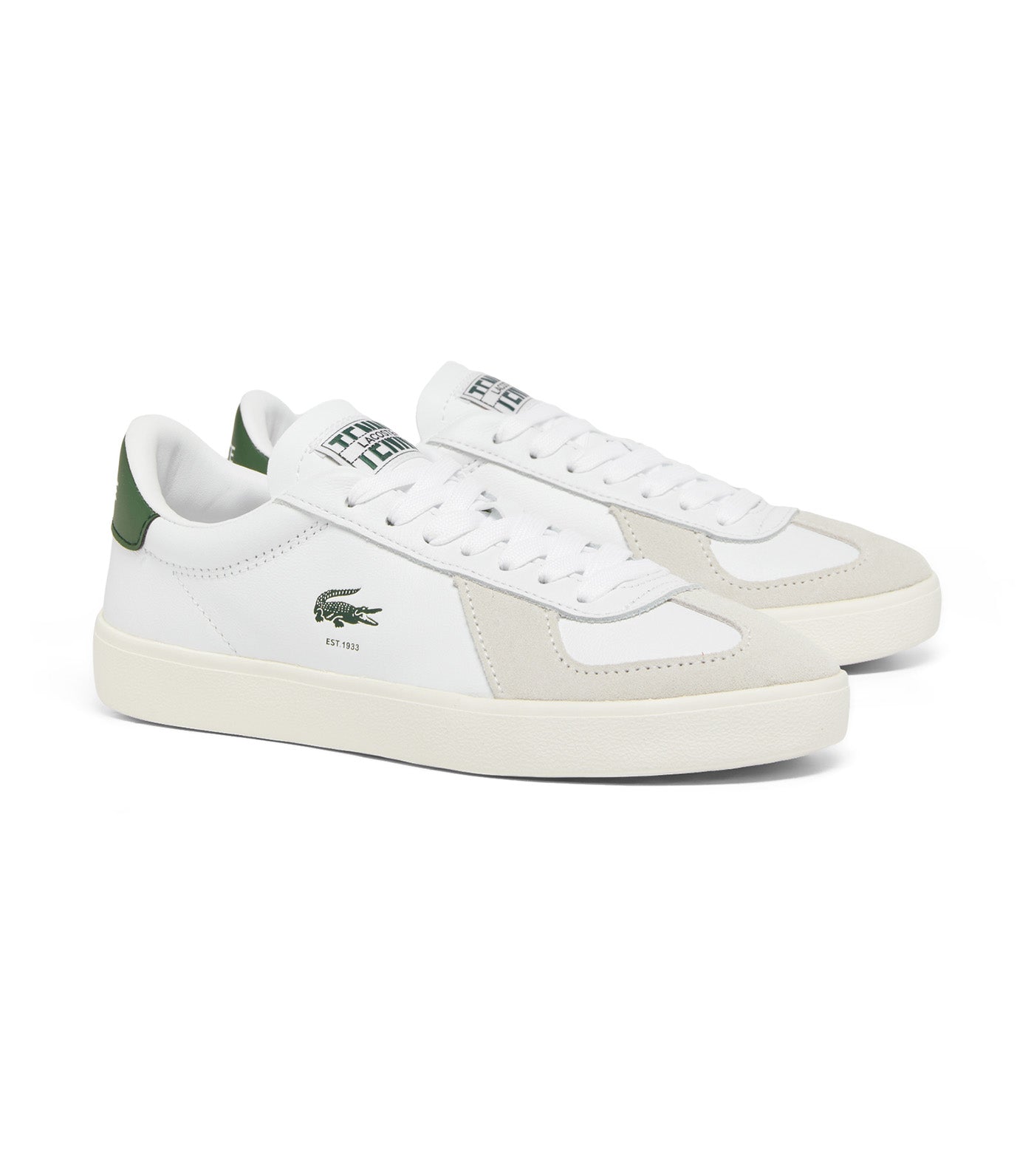 Lacoste Women's Baseshot Pro Leather Sneakers White/Off White