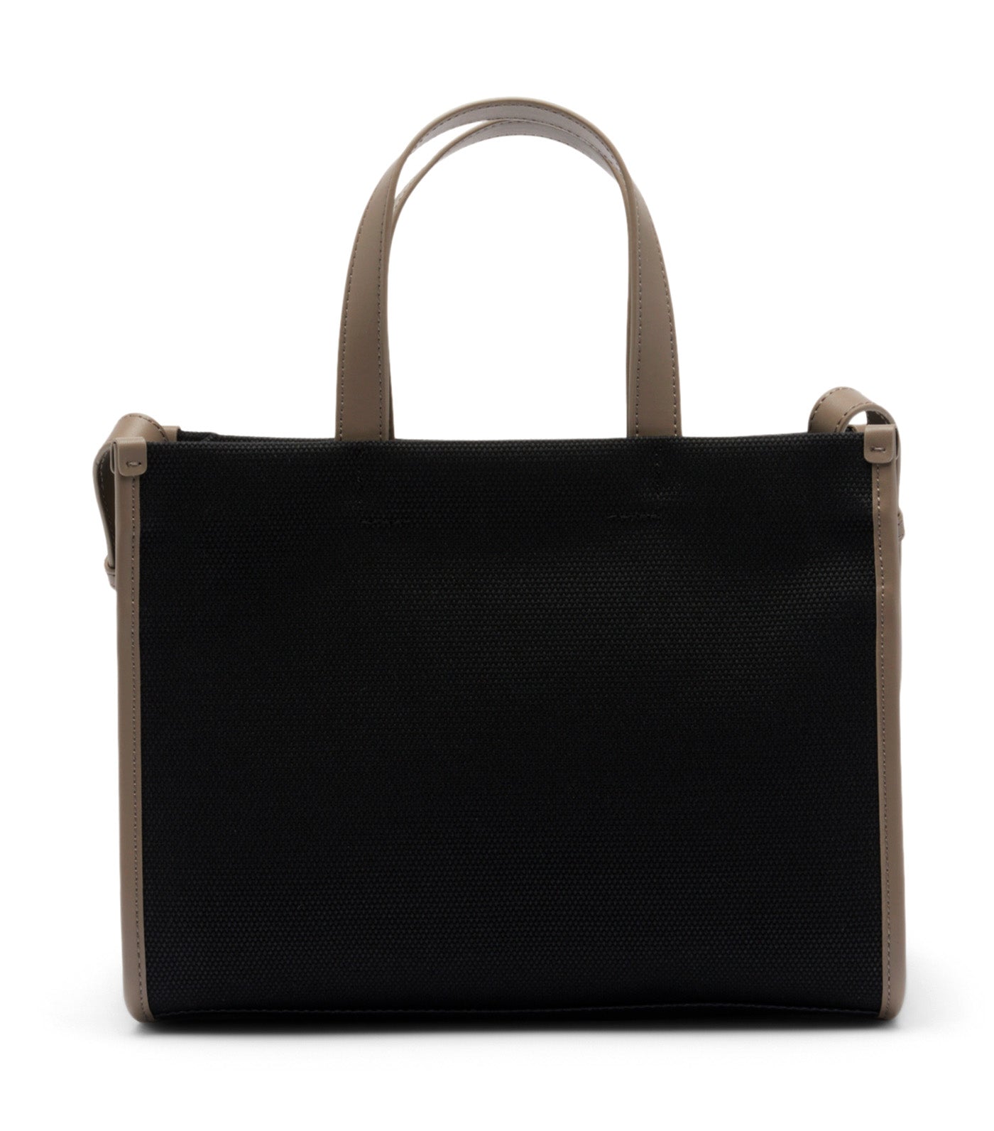 Small Heritage Canvas Tote Black Morel