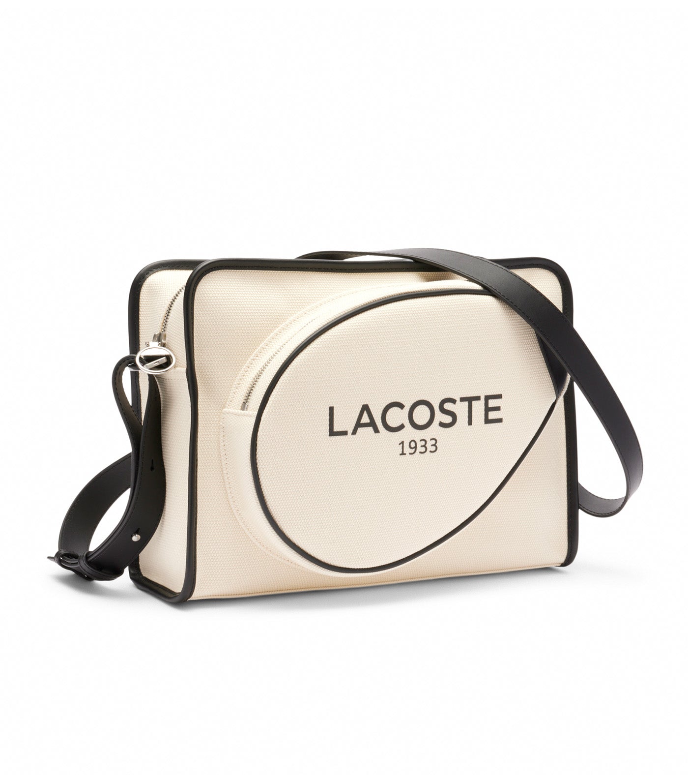 Heritage Canvas Shoulder Bag Natural Noir