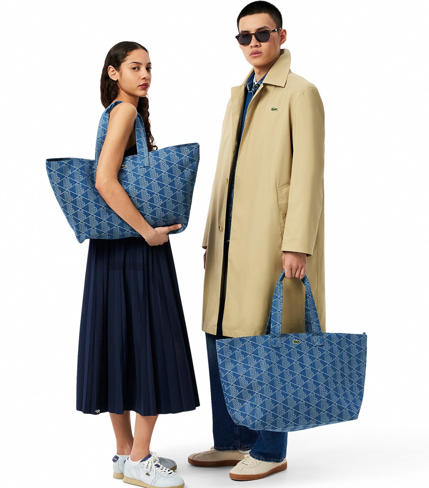 XXL Summer Pack Jacquard Motif Tote