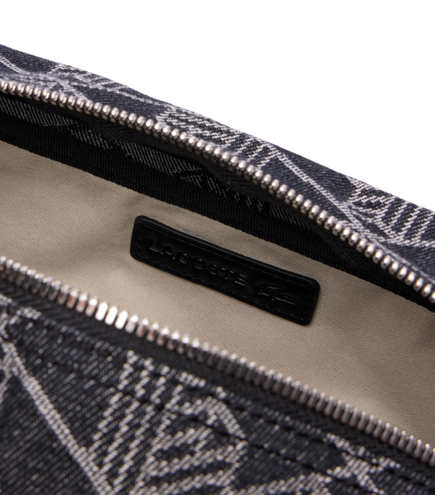 Neocroc Jacquard Motif Toiletry Bag Mono Jacquard Black Denim