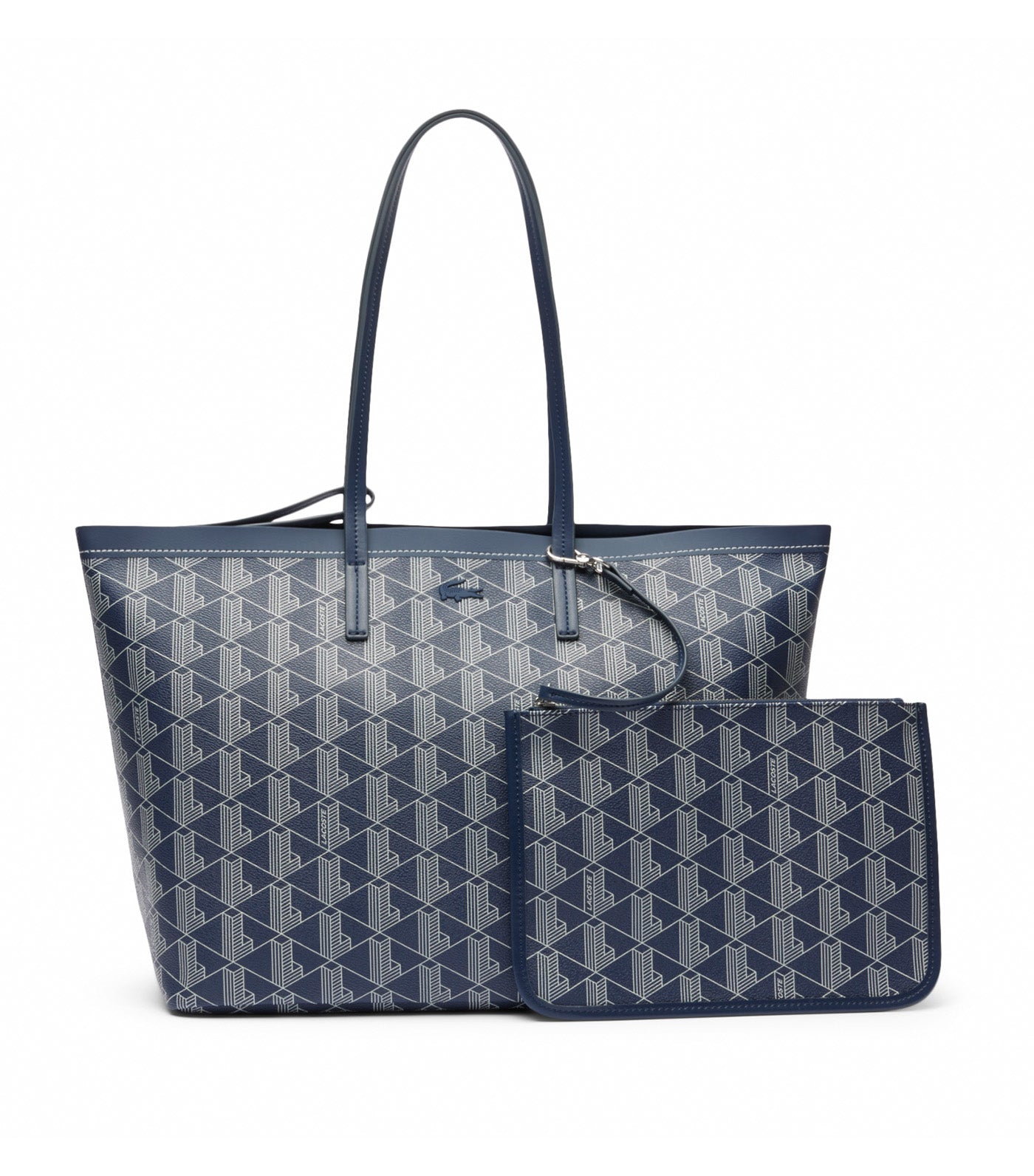 Zely Grained Tote with Pouch