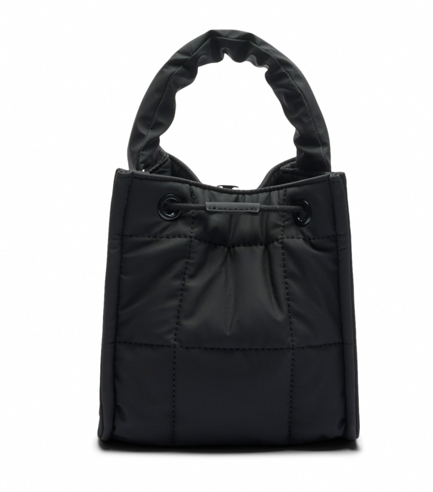 Small Nylia Quilted Bucket Bag