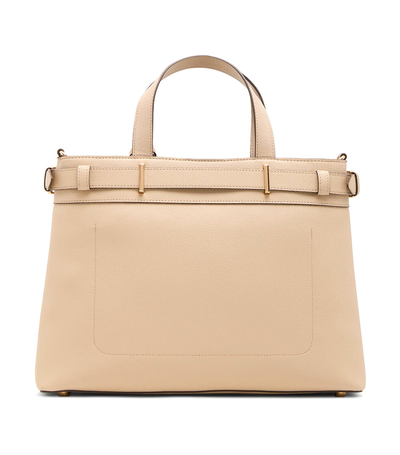Belted Satchel with Convertible Strap