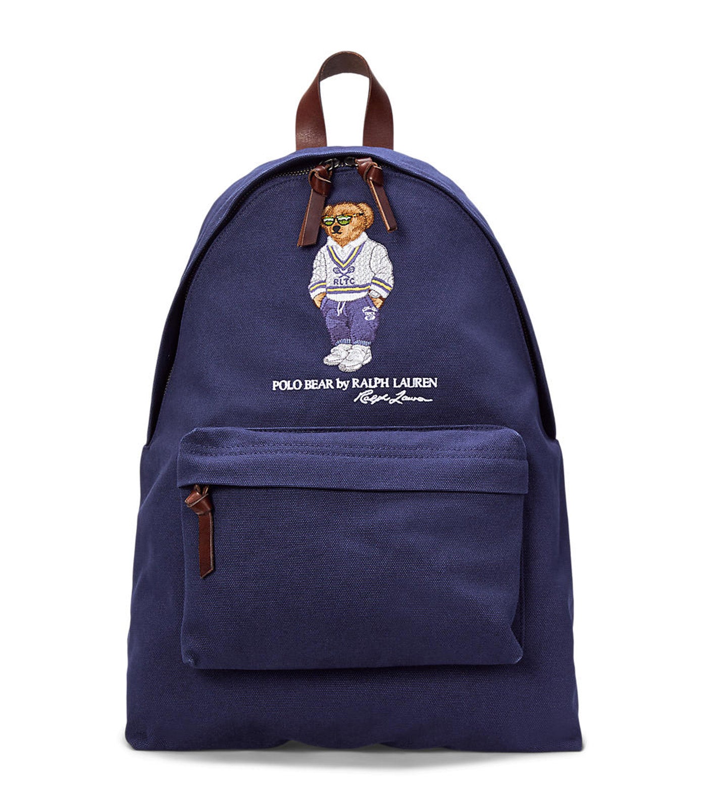 Men's Polo Bear Canvas Backpack Newport Navy