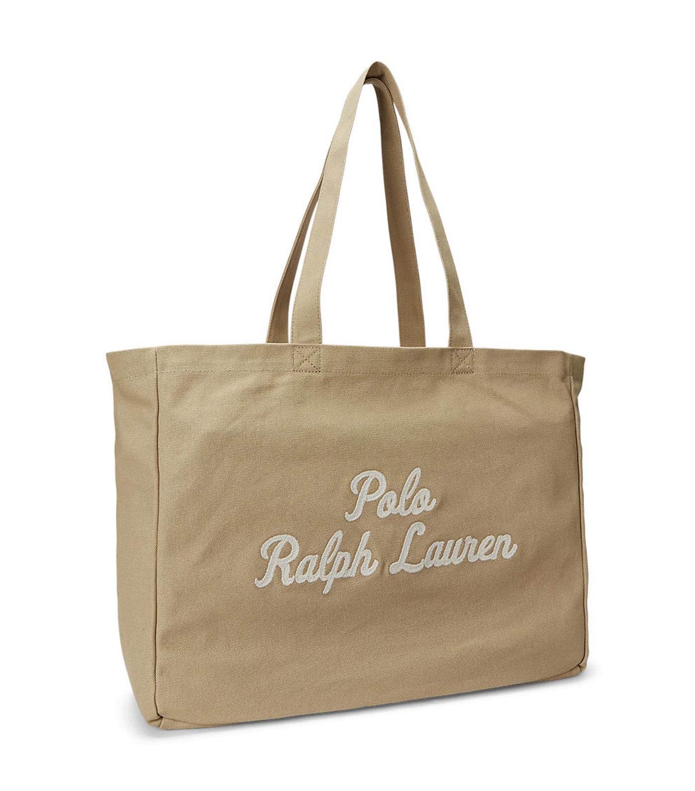 Men's Embroidered Canvas Tote