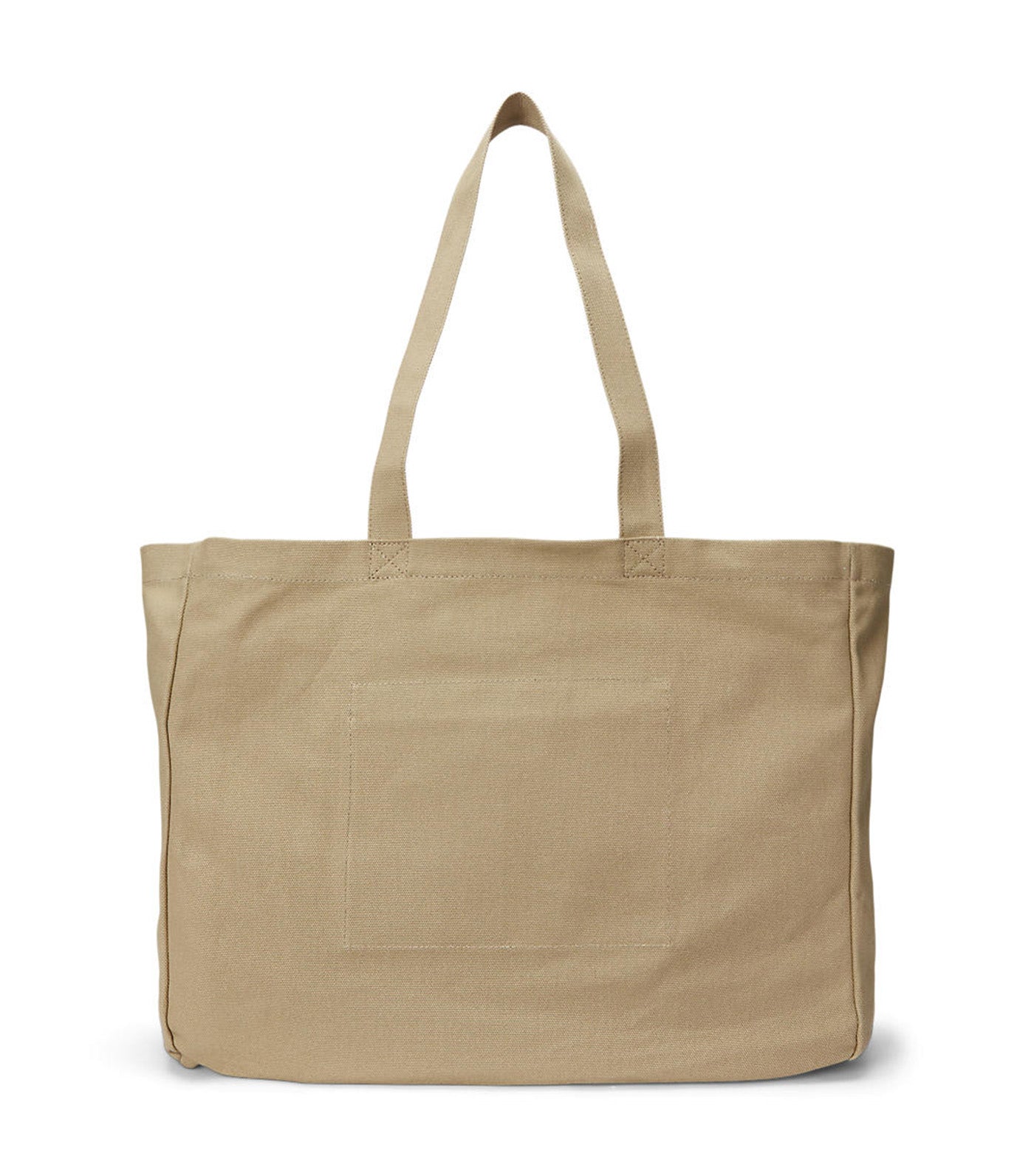 Men's Embroidered Canvas Tote