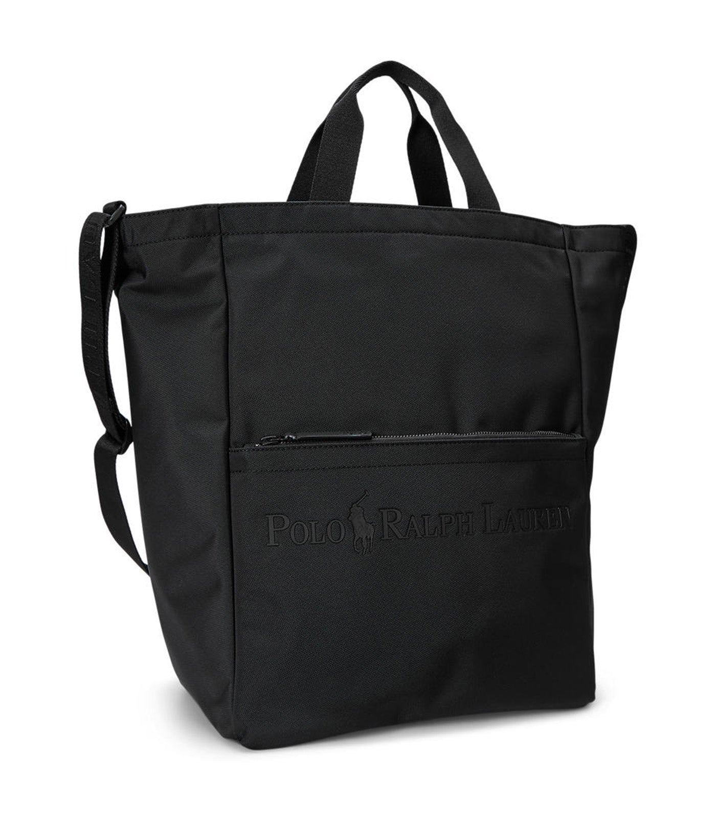 Men's Tonal Logo Tote Black