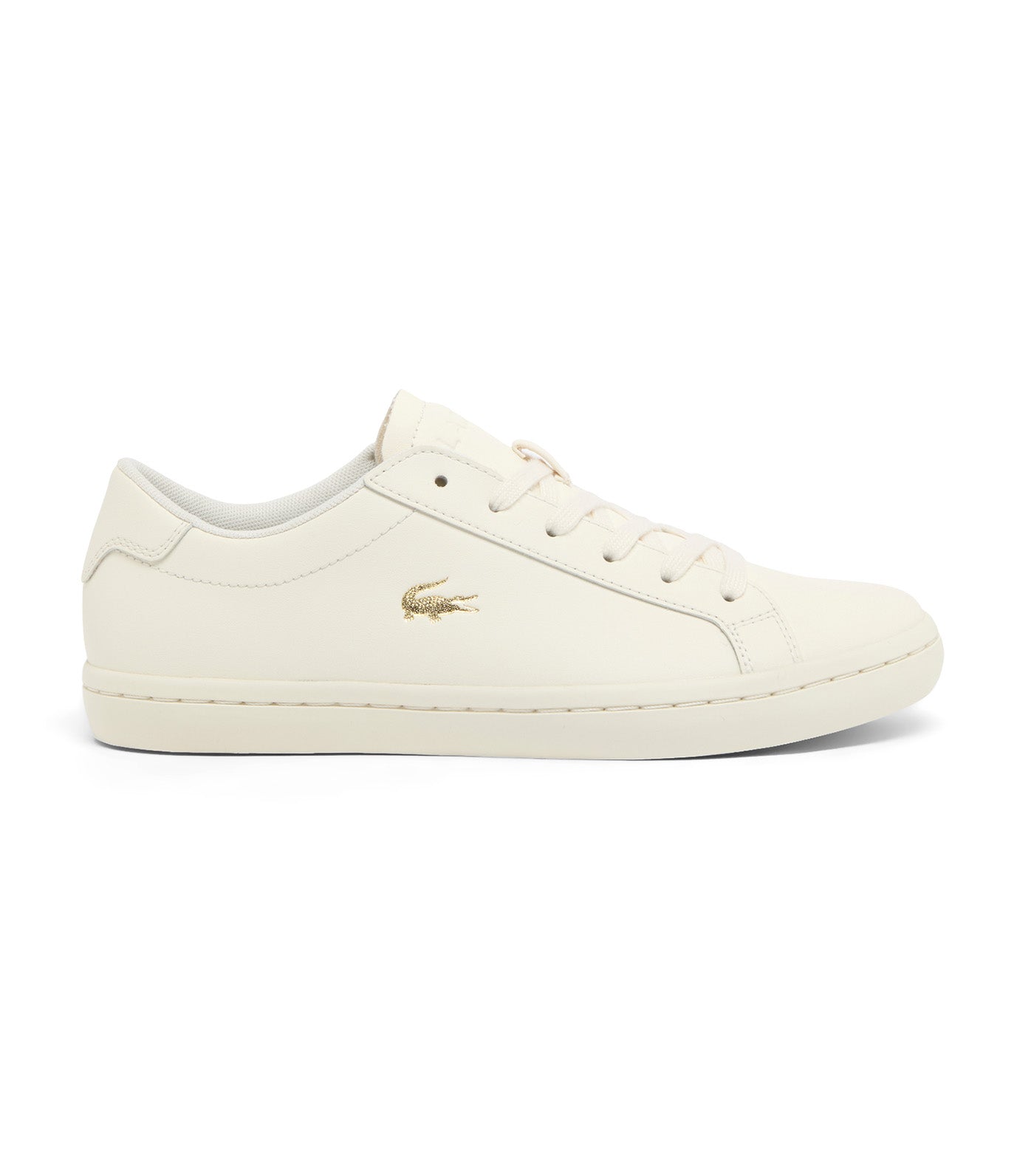 Women's Straightset 2.0 Leather Sneakers Off White/Off White