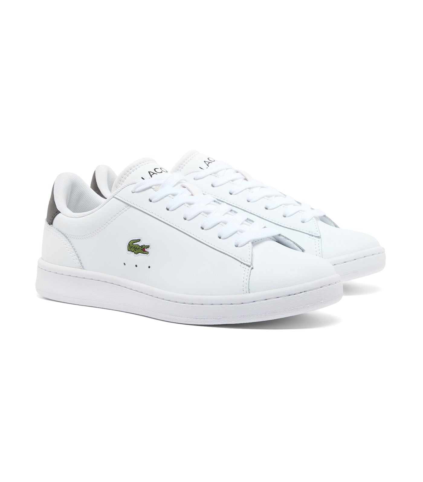 Lacoste Women's Carnaby Set Leather Sneakers White/Black 