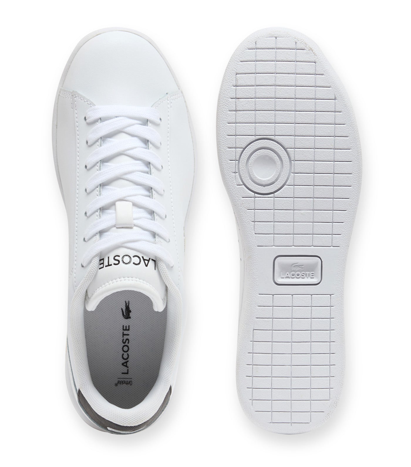 Lacoste Women's Carnaby Set Leather Sneakers White/Black 