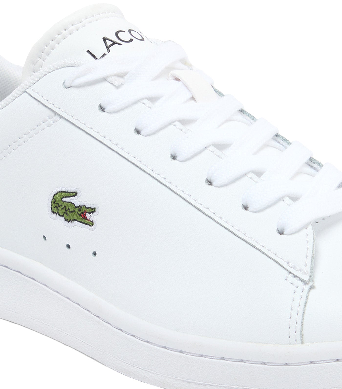 Lacoste Women's Carnaby Set Leather Sneakers White/Black 