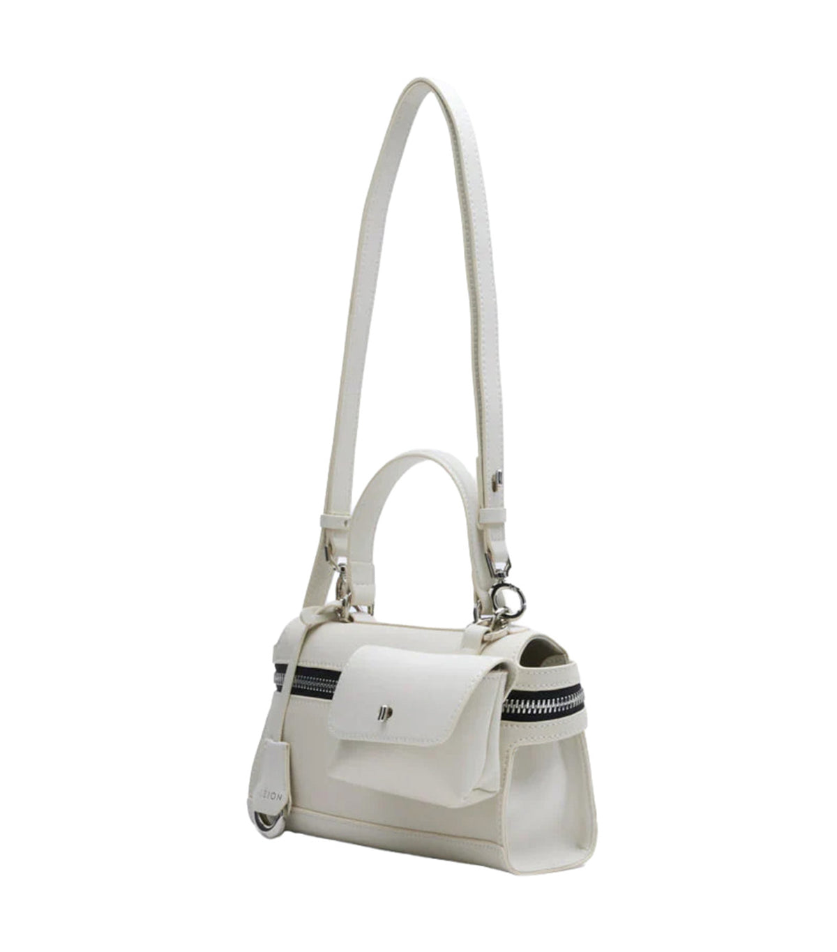 Elettra Compact Satchel Beige