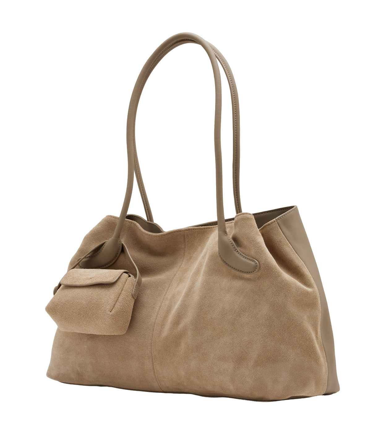 Santina Convertible Tote Beige