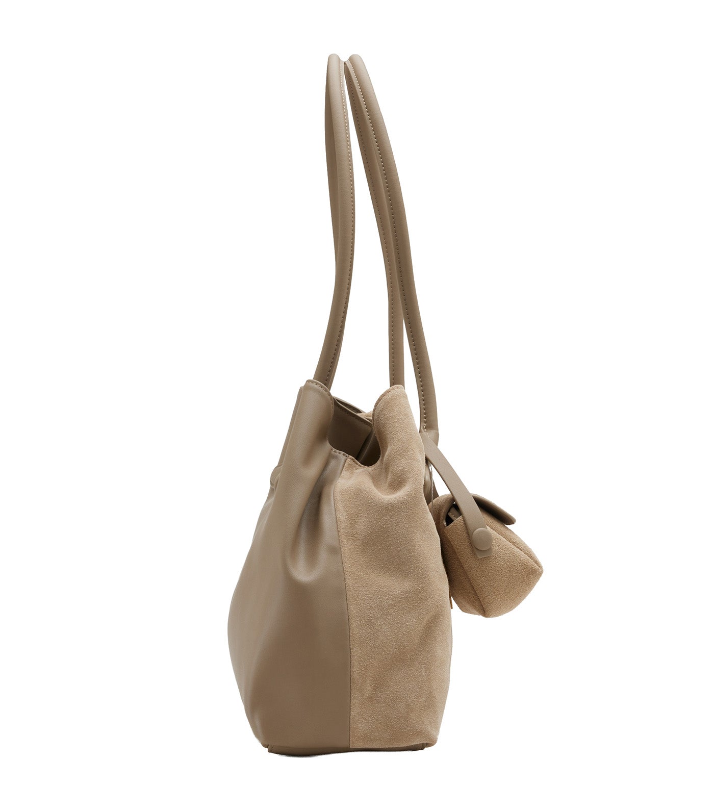 Santina Convertible Tote Beige
