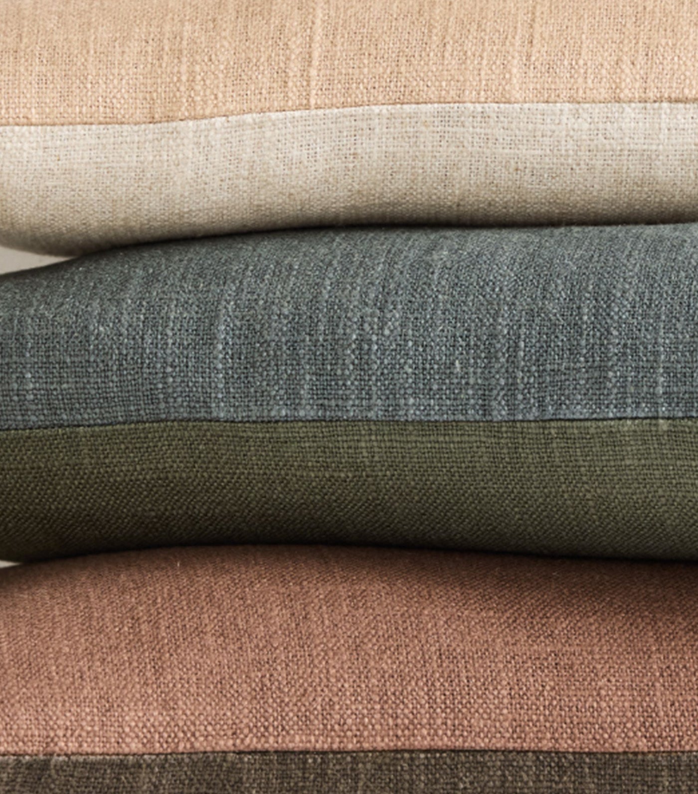 Classic Linen Reversible Pillow Cover