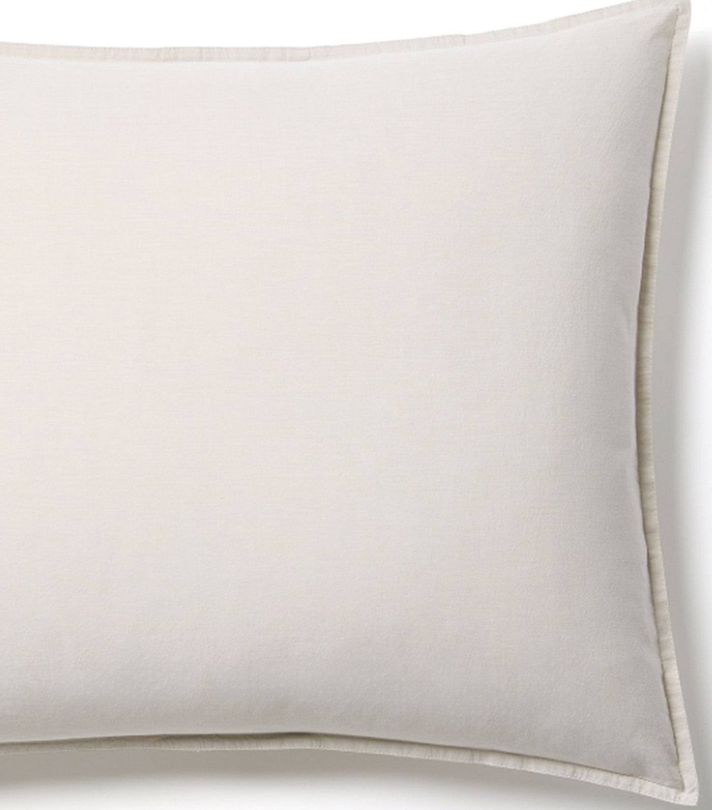 Organic Washed Cotton Percale Shams