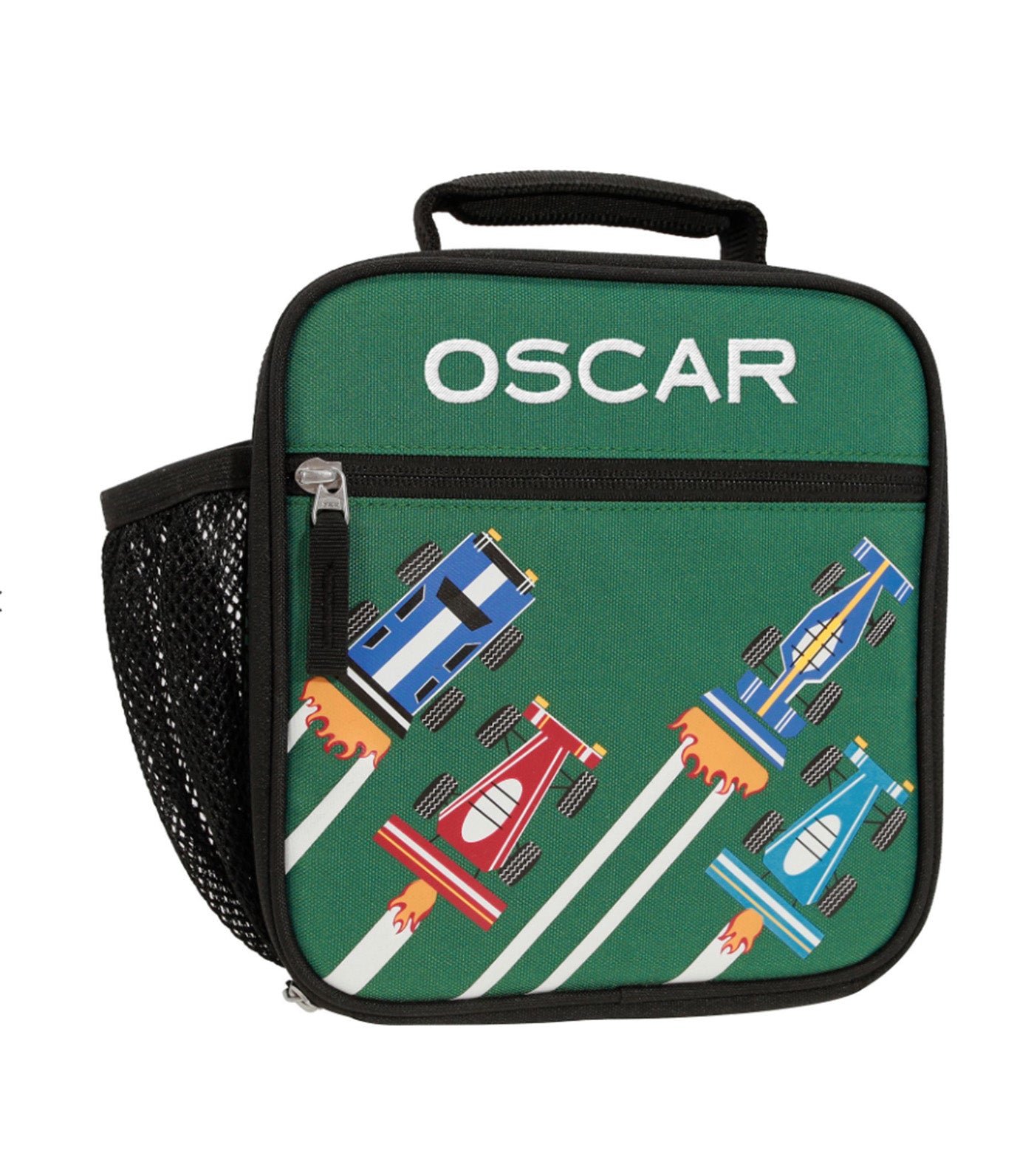 Mackenzie Remy Race Cars Classic Lunch Box Green