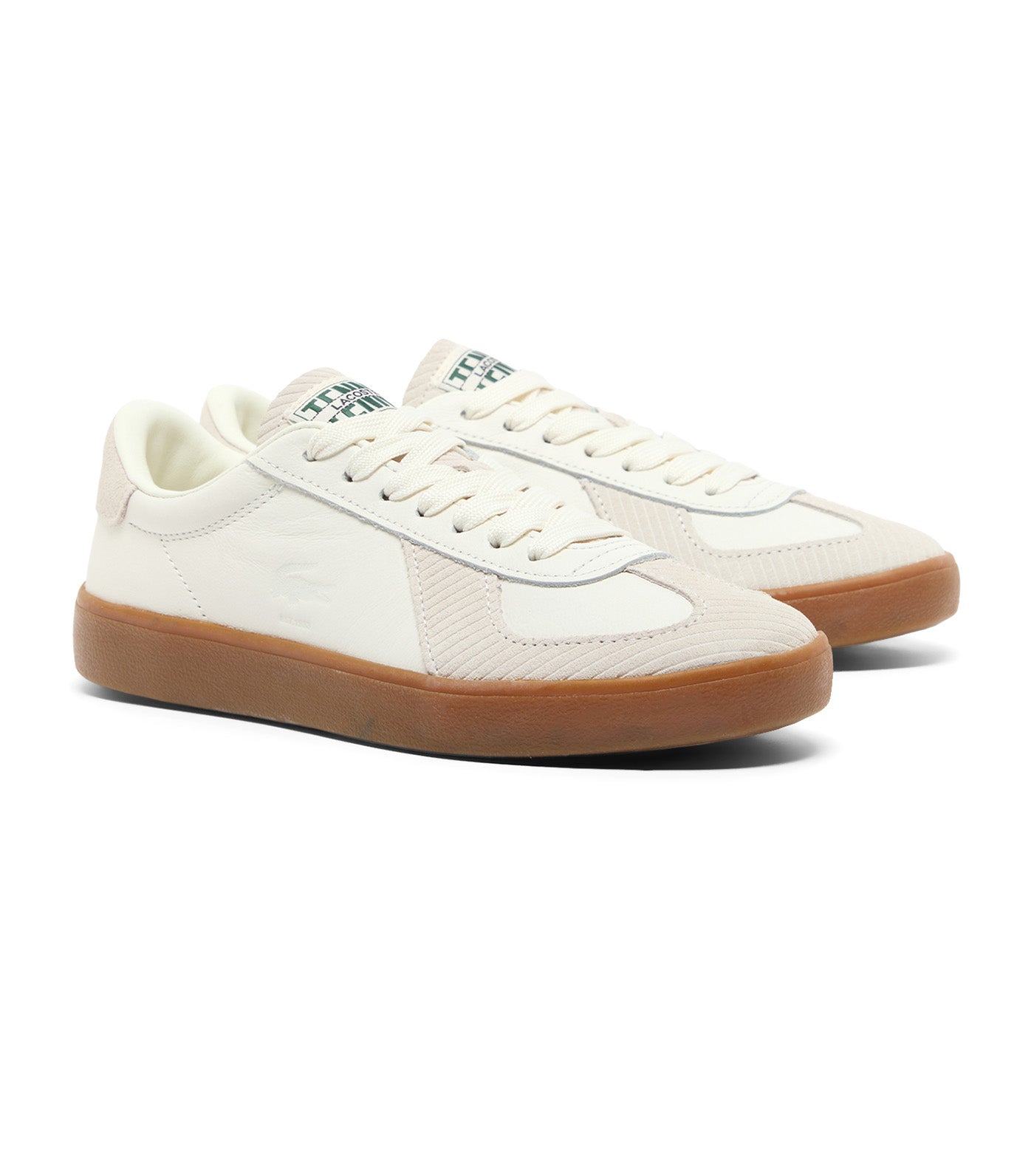 Women's Baseshot Pro Leather Sneakers Off White/Gum